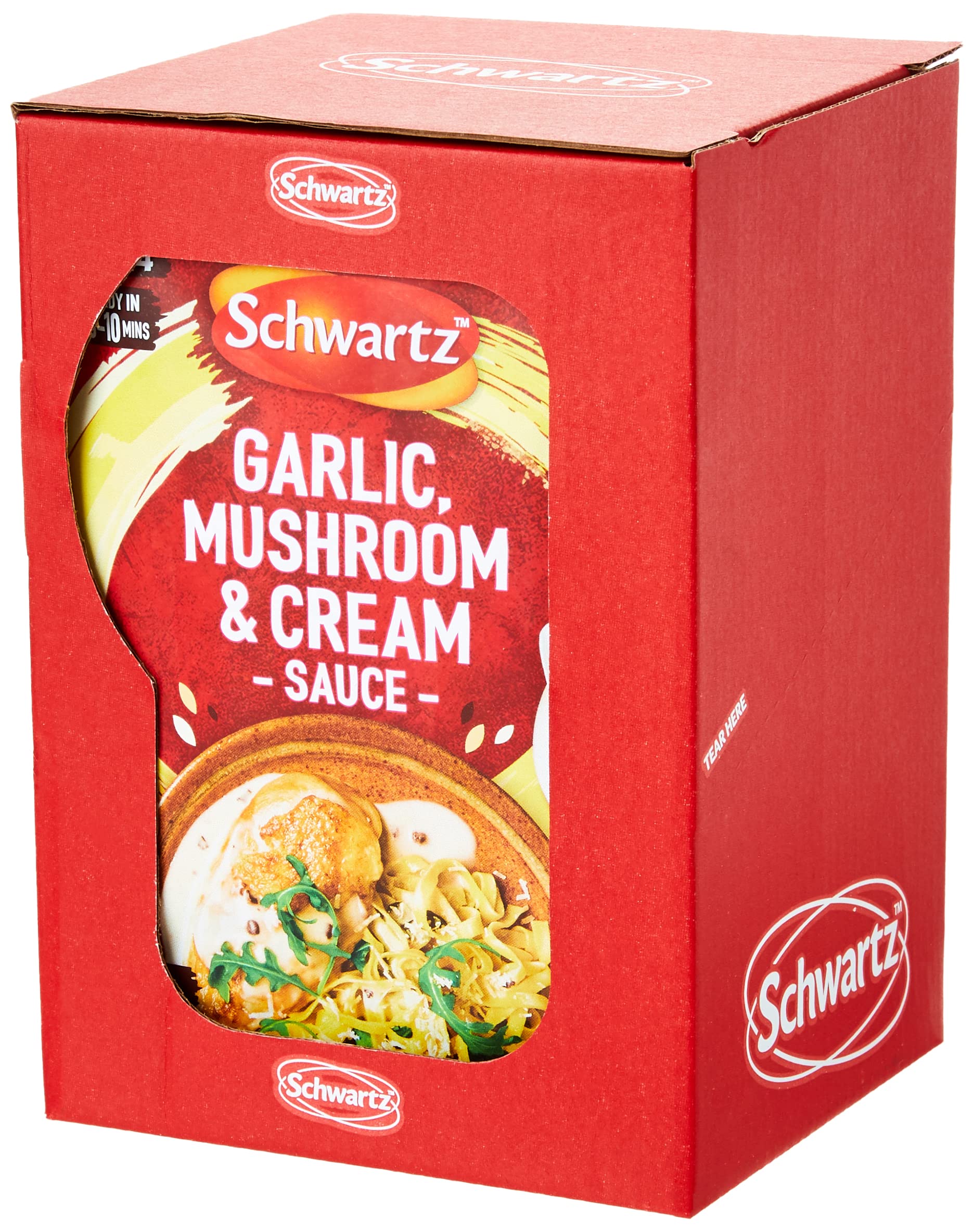 Schwartz Garlic Mushroom & Cream Sauce Mix 26g | Pack of 12 | No Artificial Ingredients 4