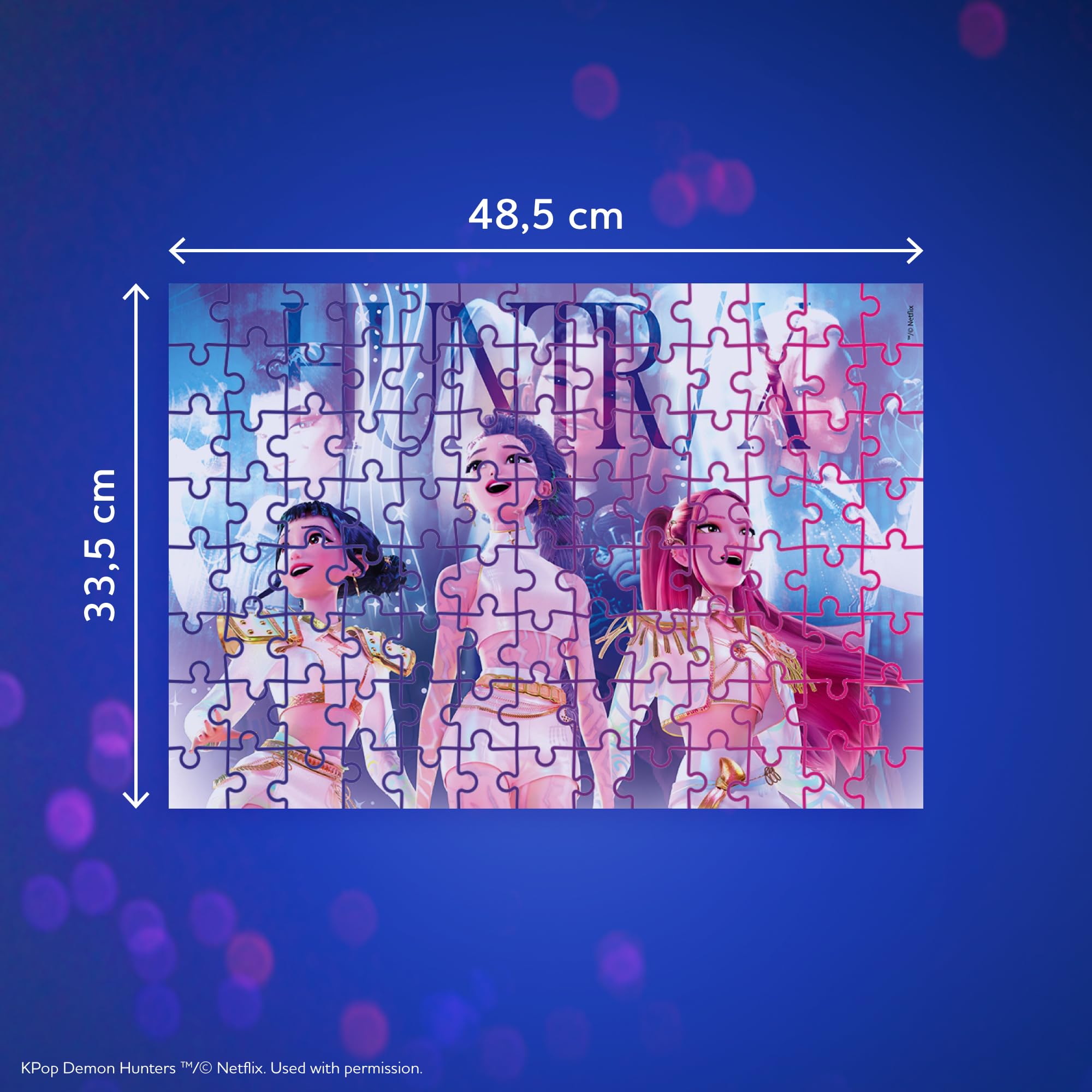 Clementoni KPOP Demon Hunters Super Puzzle - 104 Pieces | 48.5 x 33.5 cm Finished Size | Ages 6+ 6