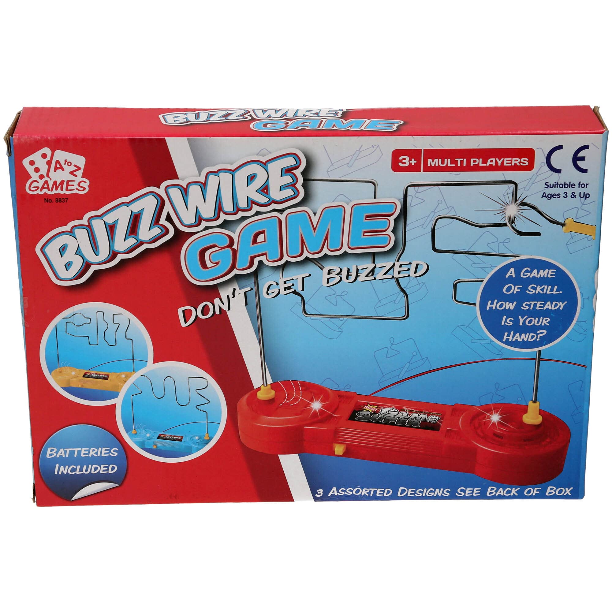 Atoz Buzz Wire Game - Multi-Player Steady Hand Challenge | Ages 3+