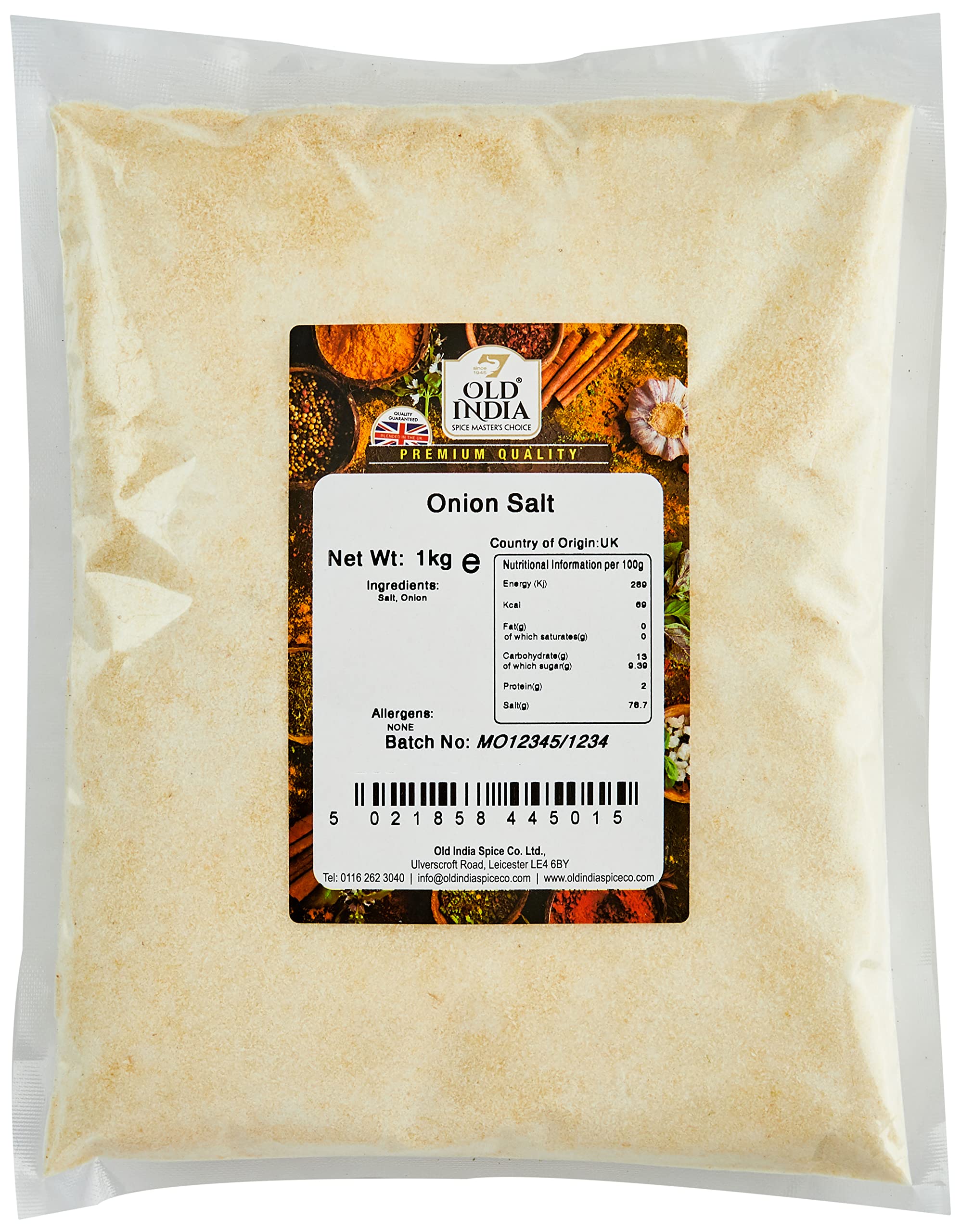 Old India Onion Salt 1kg 1