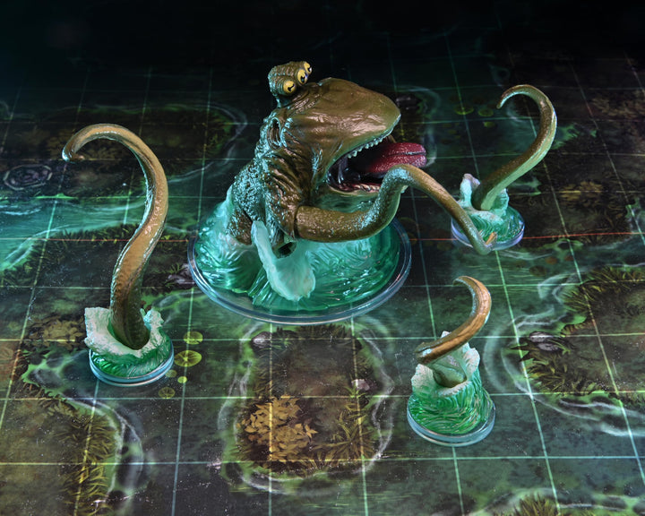 Dungeons & Dragons: Nightmare of the Frogmire Coven - Maps & Monsters Expansion for WizKids Miniatures
