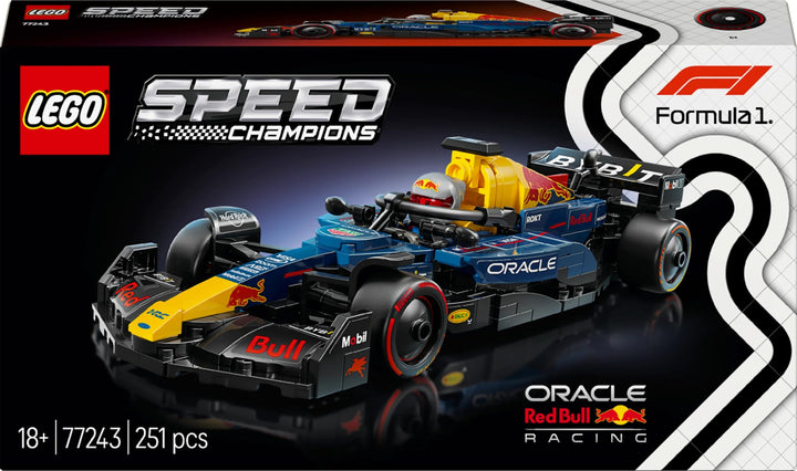 LEGO Speed Champions Oracle Red Bull Racing RB20 F1 Race Car 77243 - Buildable Formula 1 Model with Driver Minifigure for Adults