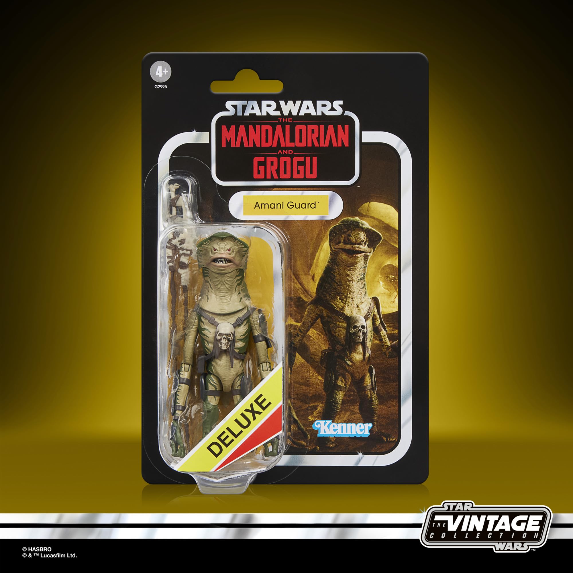 Star Wars The Vintage Collection Amani Guard - The Mandalorian and Grogu | 9.5 cm Scale Action Figure | Ages 4+