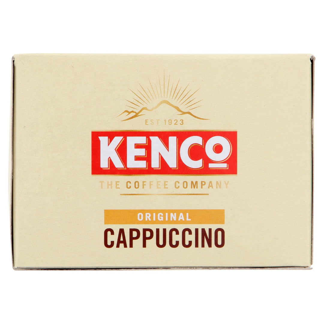 Kenco - Cappuccino Instant Coffee Sachets (Pack of 5, 40 Sachets, 592g)