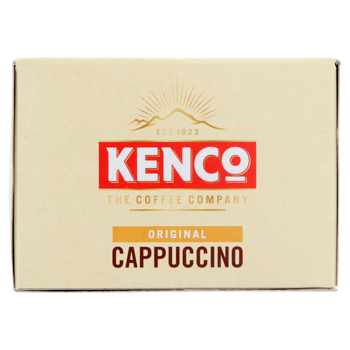 Kenco - Cappuccino Instant Coffee Sachets (Pack of 5, 40 Sachets, 592g)