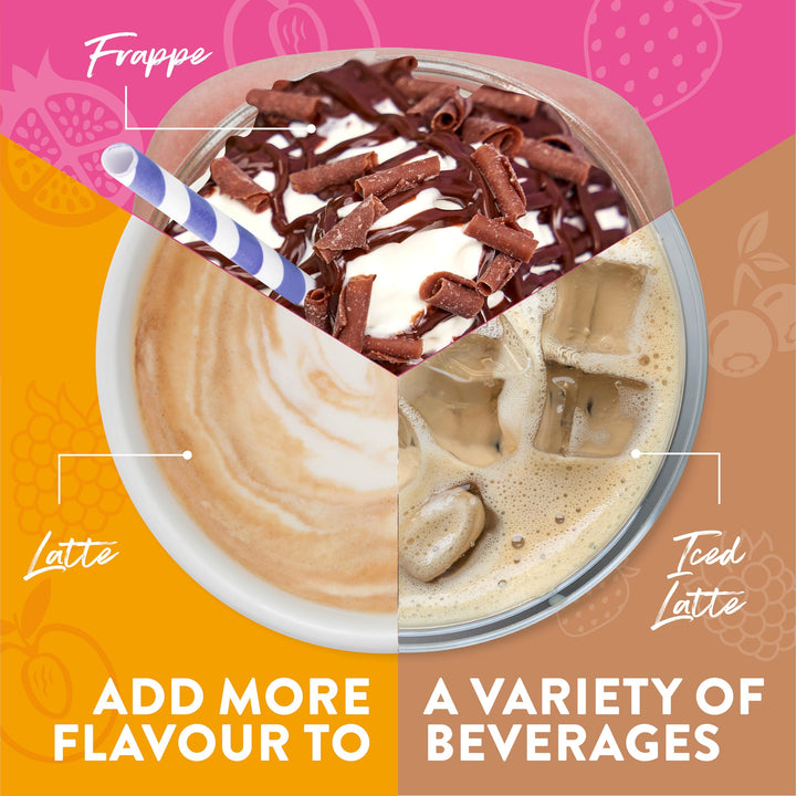 Simply Pumpkin Spice Syrup - Vegan & Nut Free Flavoured Syrup for Coffee, Cocktails, Baking 1L