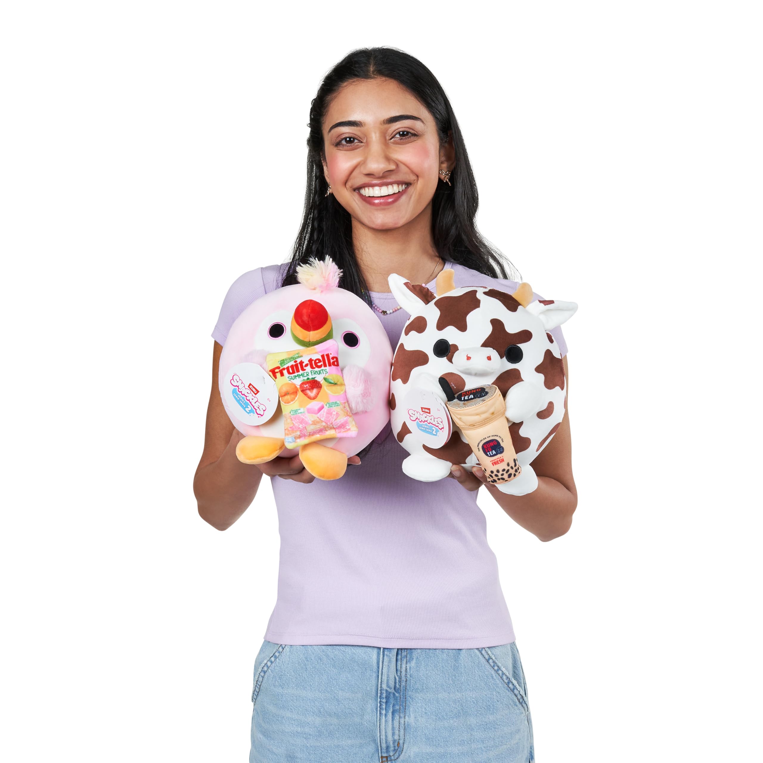 Snackles Series 2 Wave 2 - Cow Snack Swap 20 cm Super Soft Plush Collectible 7