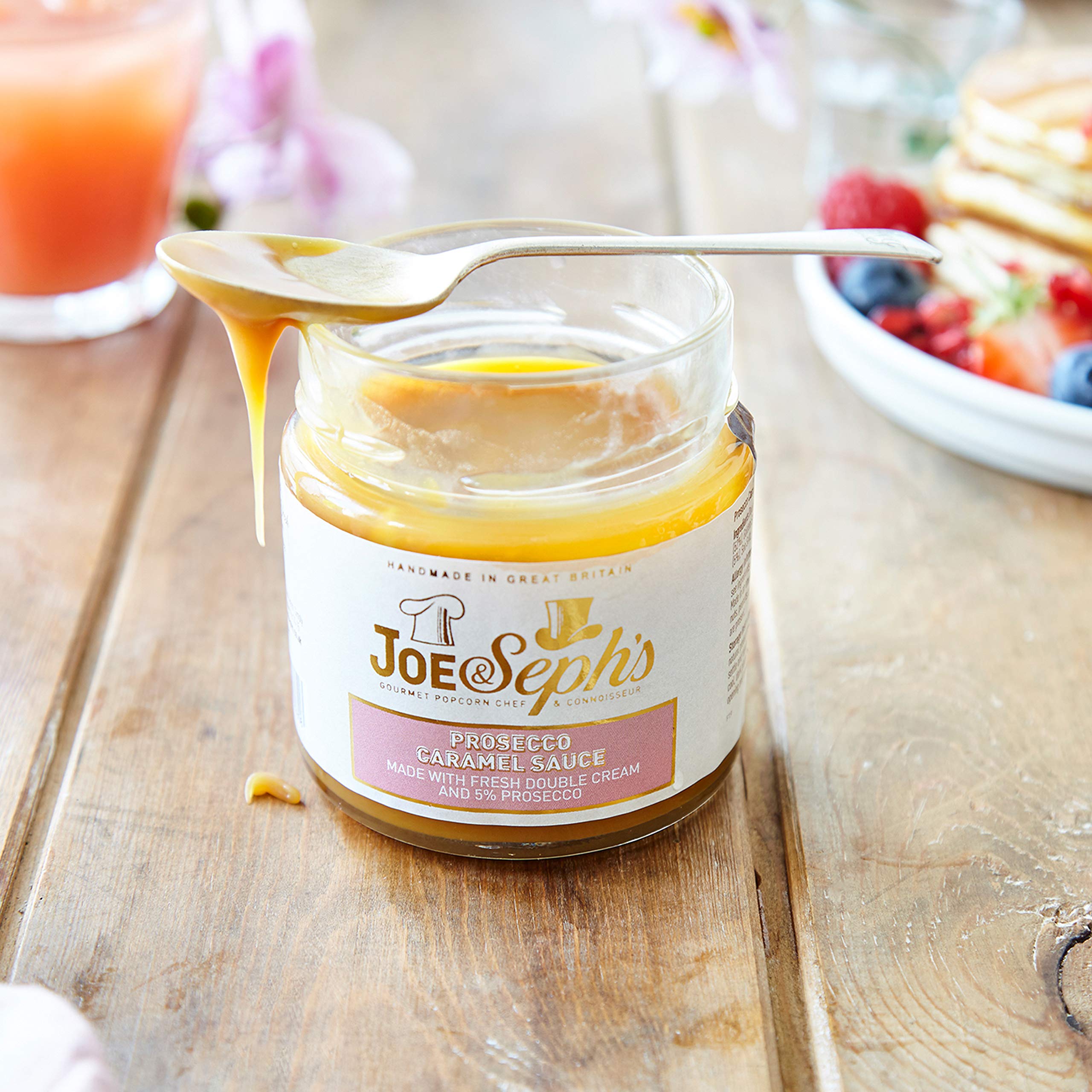 Joe & Seph's Popcorn Pamper Gift Box - Gourmet Popcorn Collection with Prosecco & Chocolate Flavors 4