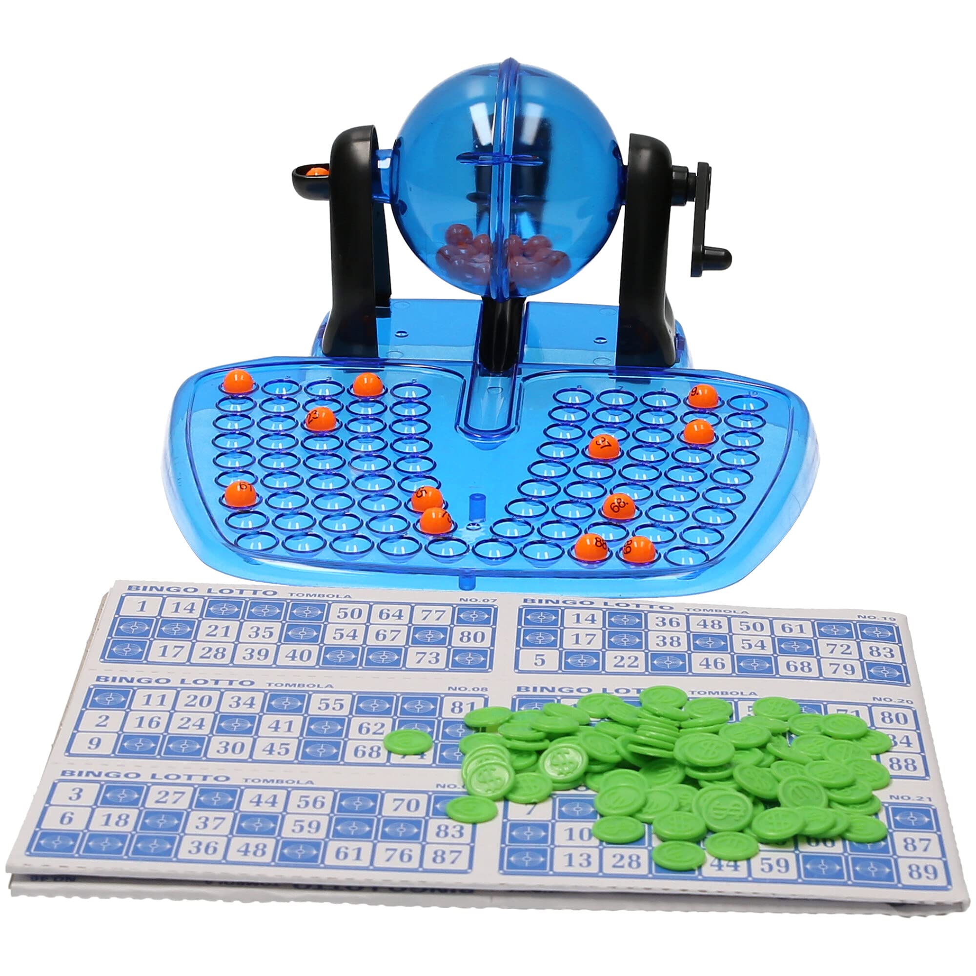 Atoz Bingo Game 8186 - Classic Traditional Game | Includes Reusable Cards & Balls | Ages 5+ 3