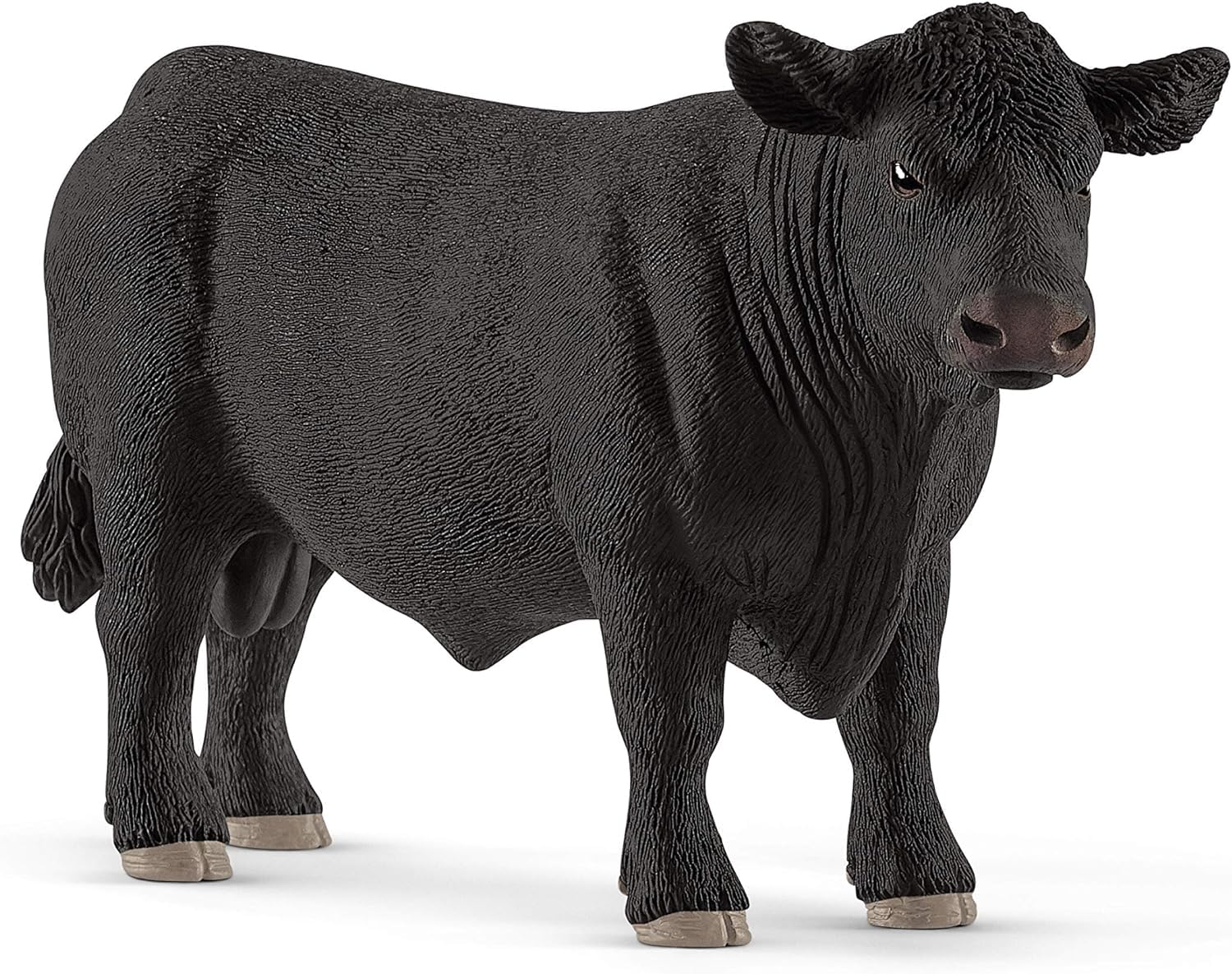 Schleich 13879 Black Angus Bull - Realistic Farm Animal Figure for Kids 3+ 5