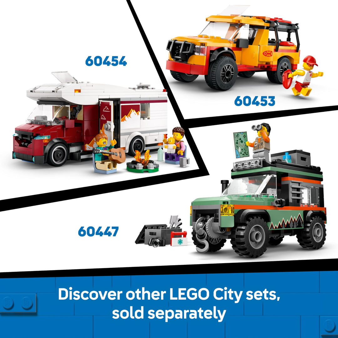 LEGO City Red Sports Car Toy - Buildable Vehicle Playset for 5+ Year Olds