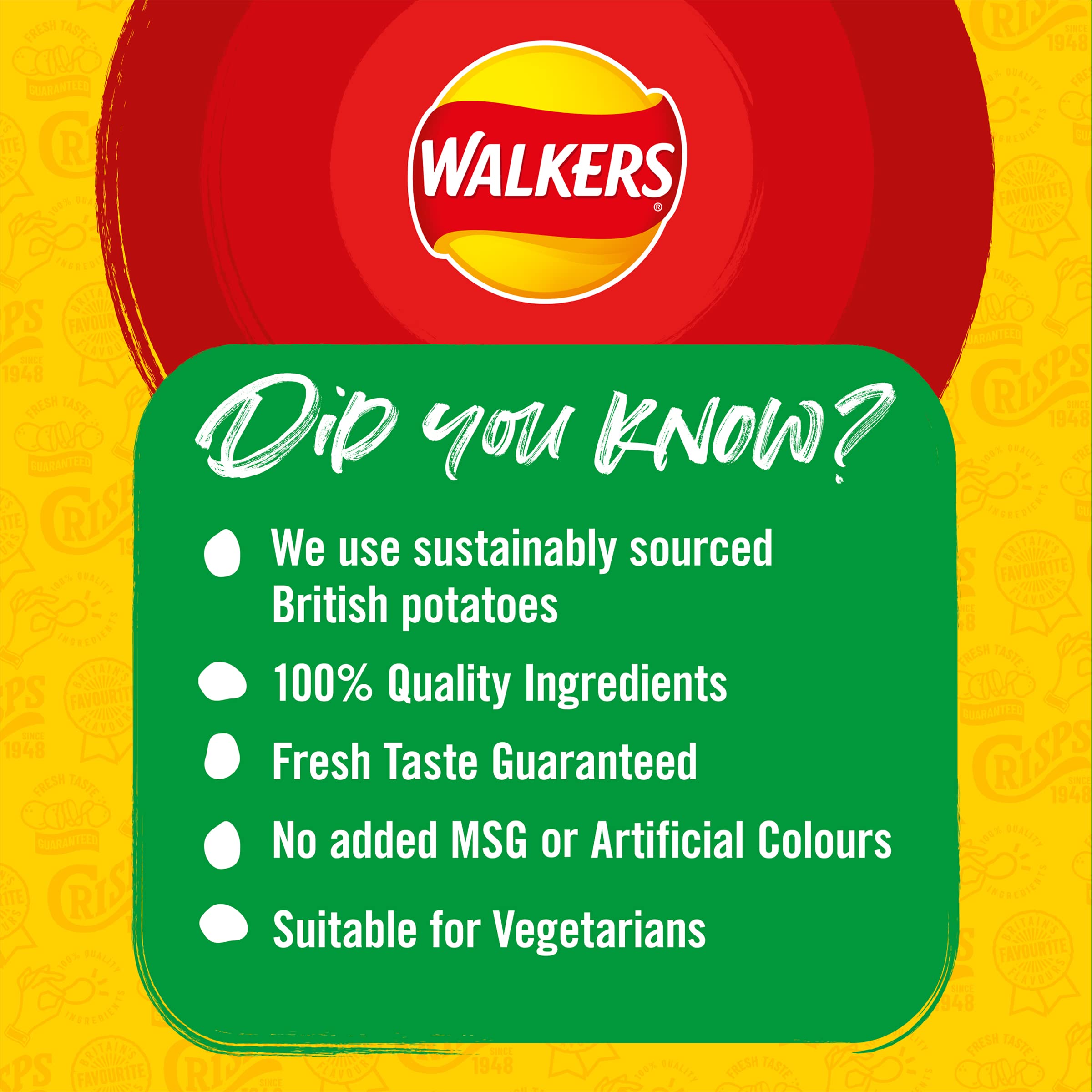 Walkers Salt & Vinegar Crisps 150g Sharing Bag 3