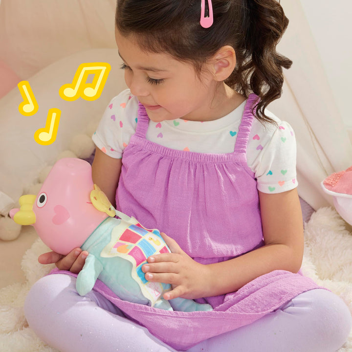 Peppa Pig Oinks and Snuggles Evie Interactive Baby Doll - 20+ Sound Effects, Ages 3+