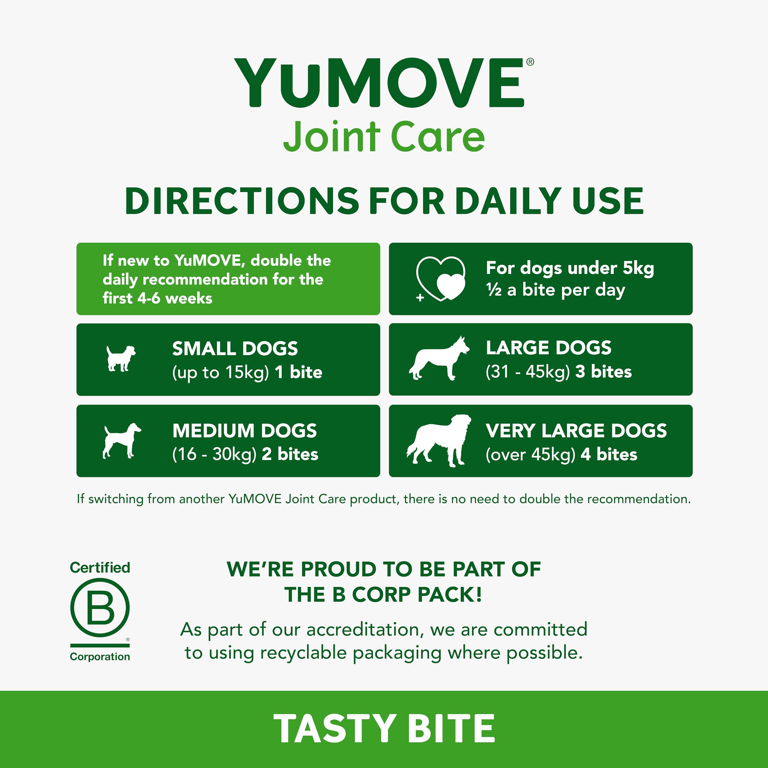 YuMOVE Joint Supplement for Adult Dogs - Daily Bites for Joint Care | 60 Chews 6