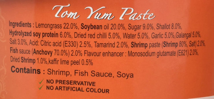 Mae Ploy Tom Yam Paste 1 kg - Authentic Thai Red Curry Paste for Spicy Soups and Stir-Fries