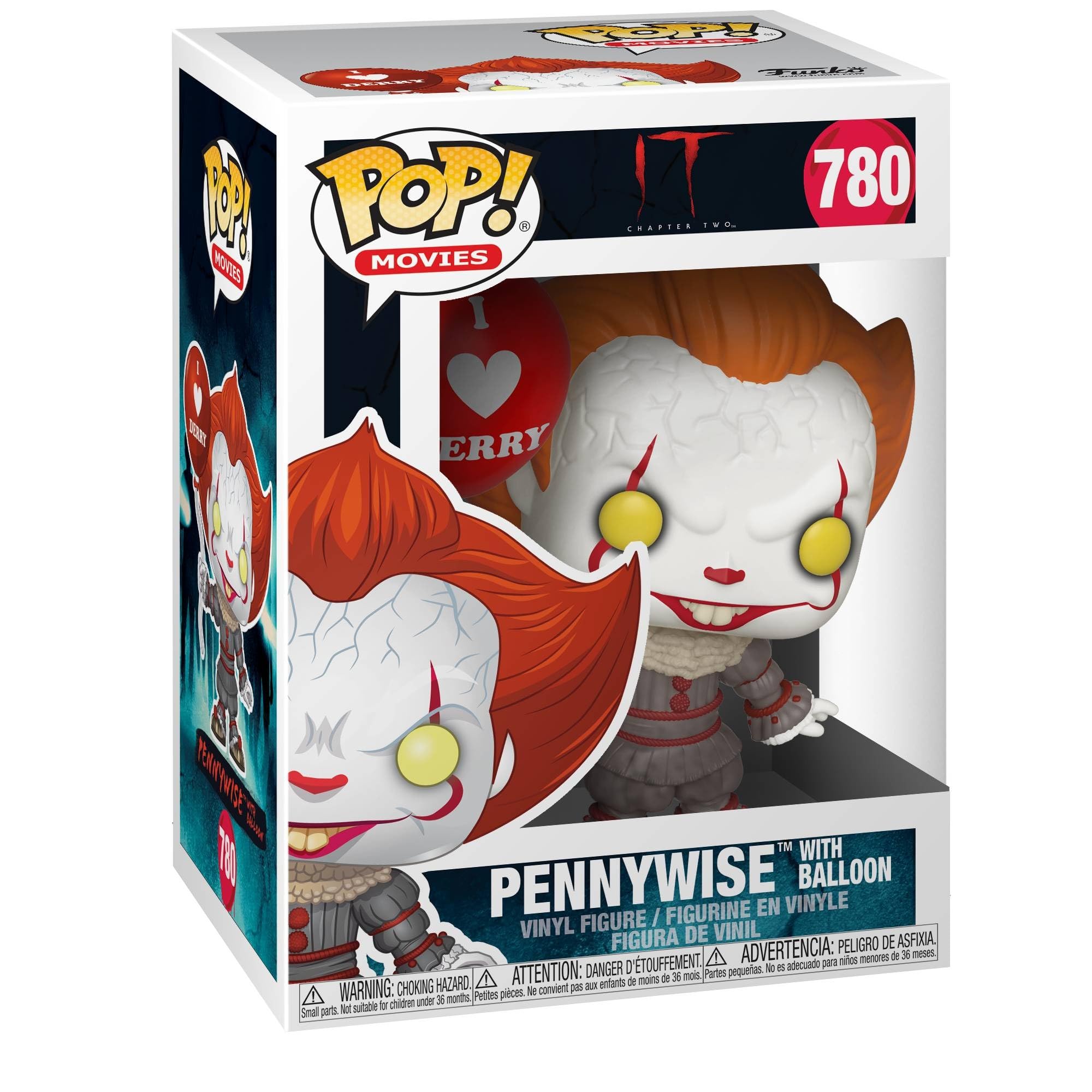 Funko Pop! Movies: IT Chapter 2 - Pennywise with Balloon Vinyl Figure 10