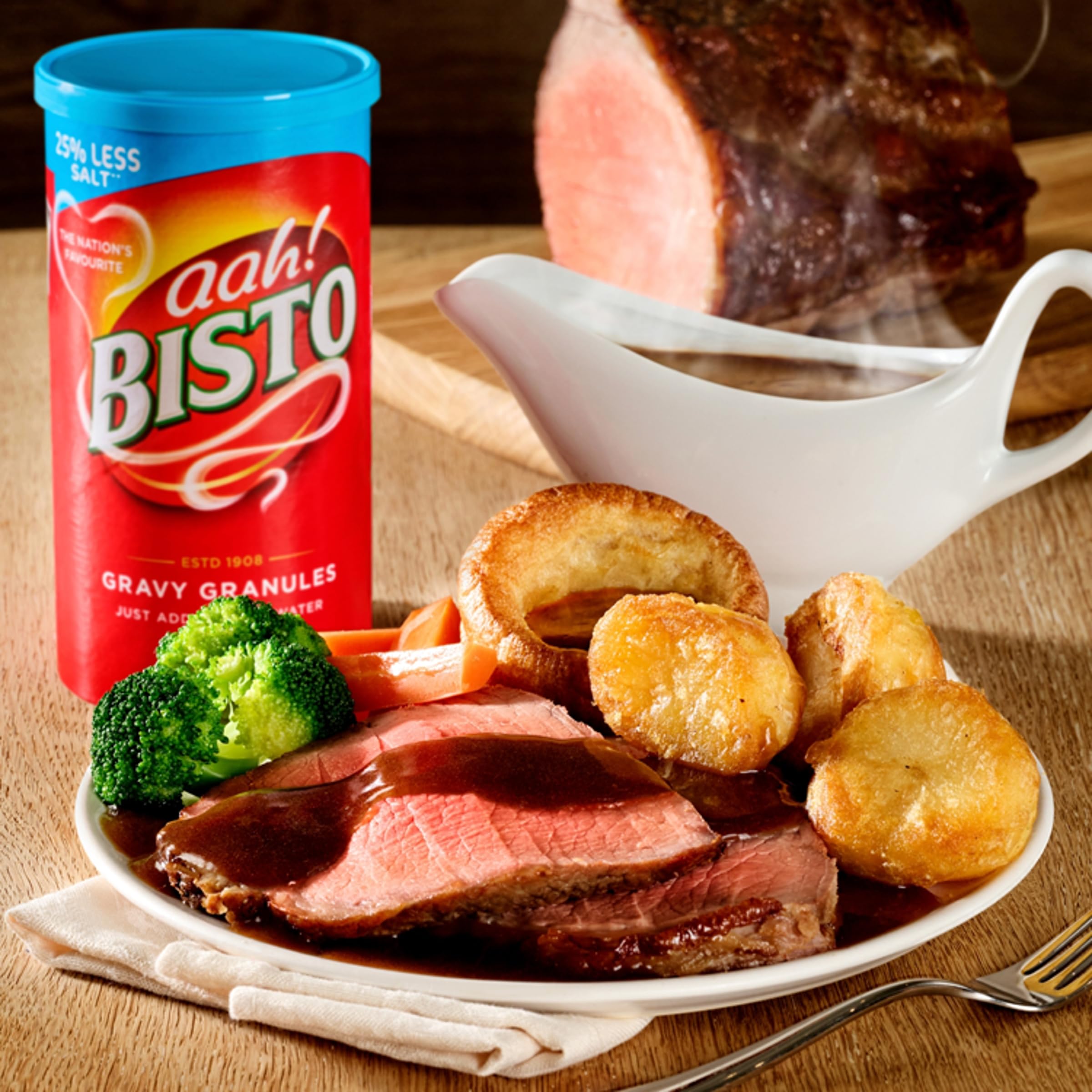 Bisto - Gravy Granules Reduced Salt, 450g 8