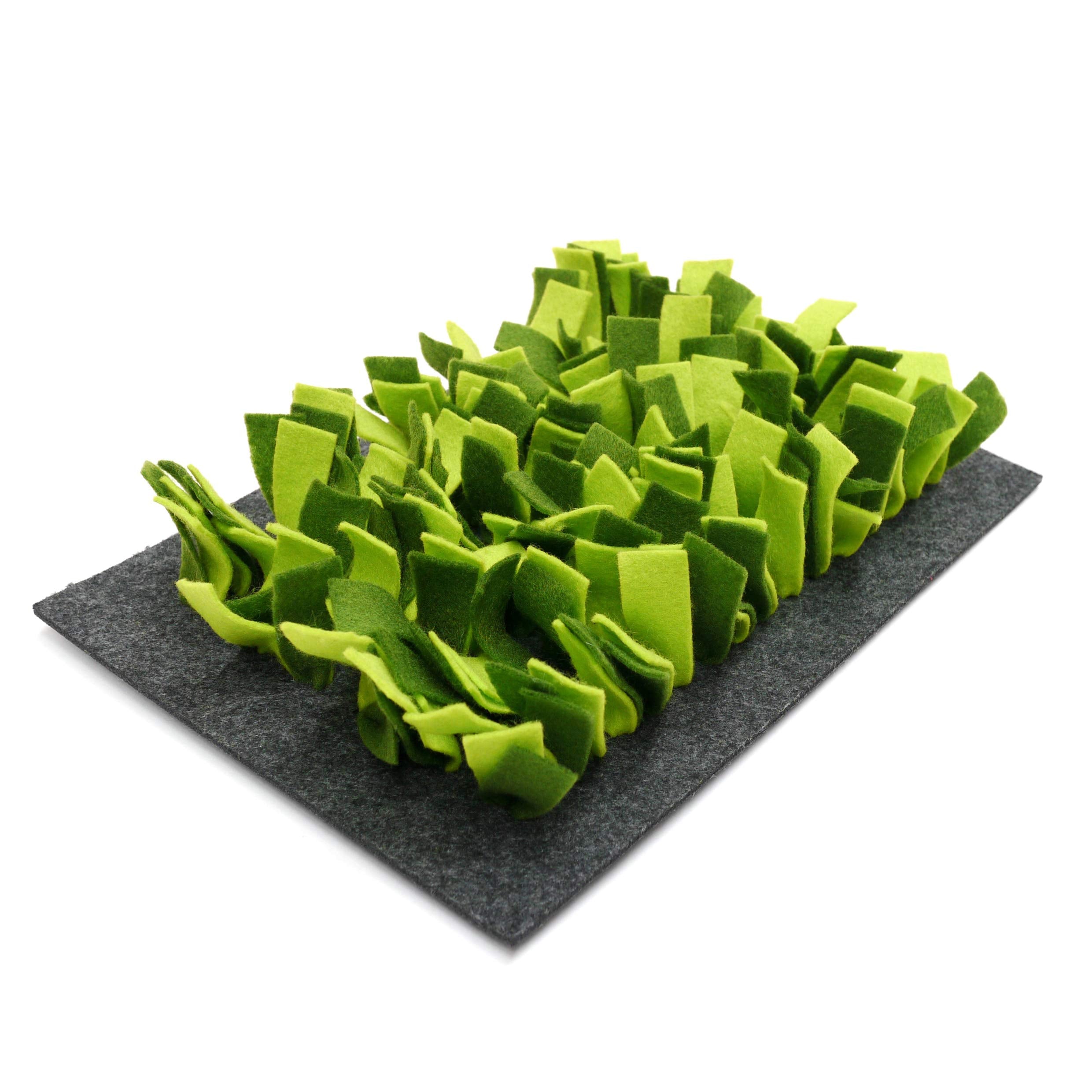 Rosewood Boredom Breaker Snuffle Forage Mat - Foraging Enrichment | Green | 29.5 x 20cm