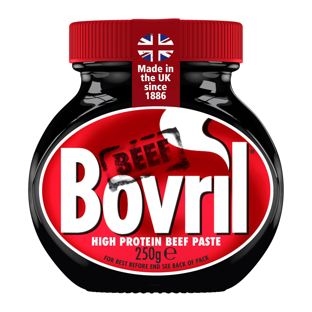Bovril Beef & Yeast Extract Paste - High in Protein, Versatile Beef Spread for Drinks, Cooking & Toast, 250g