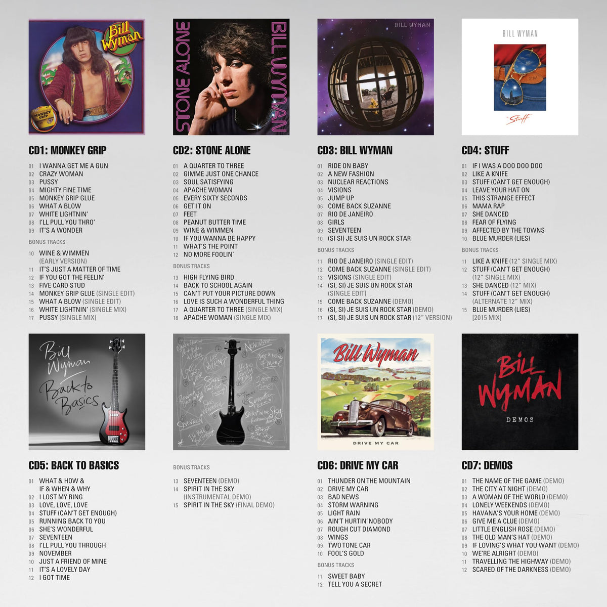Bill Wyman - Treasury [Deluxe CD]