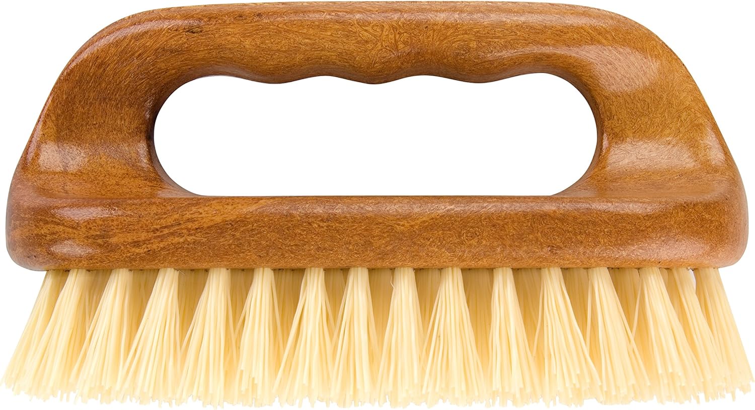 Elliott - Wood Effect Scrubbing Brush with Grip Handle 4