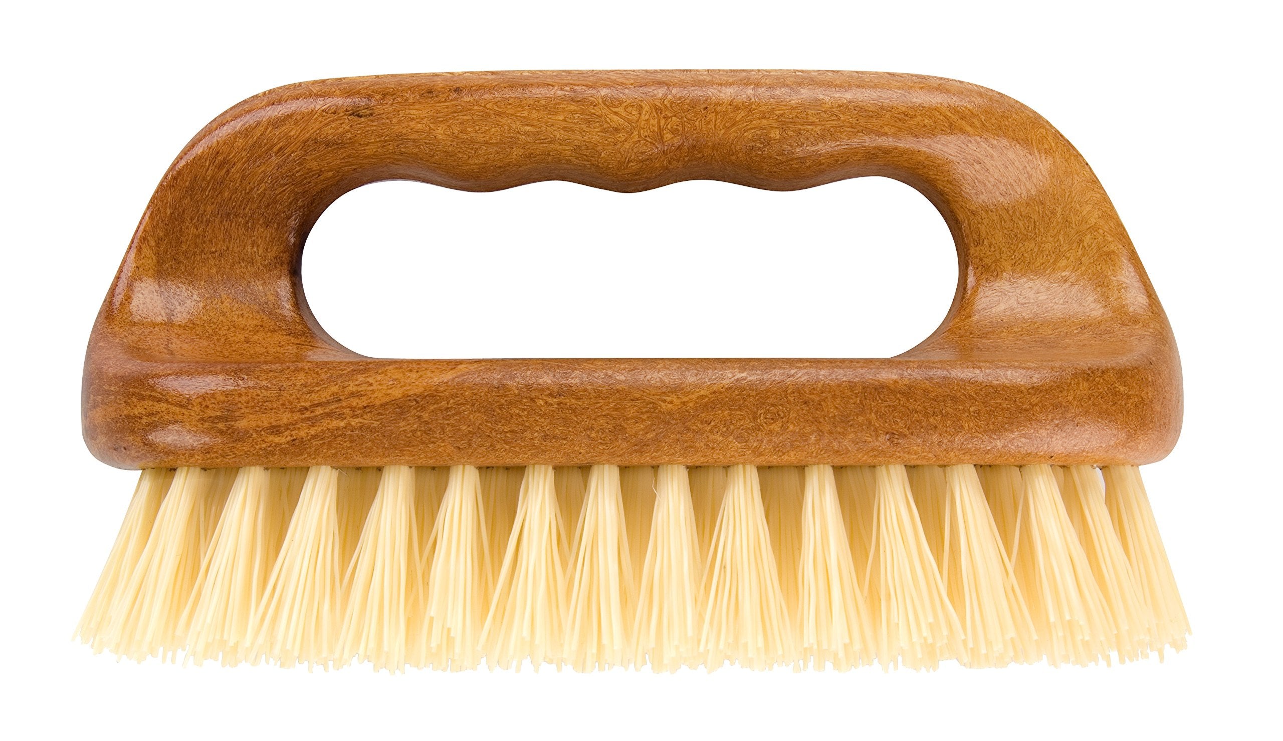 Elliott Wood Effect Scrubbing Brush - Strong Grip Handle for Stubborn Stains | Nylon Fibres | BPA Free 3