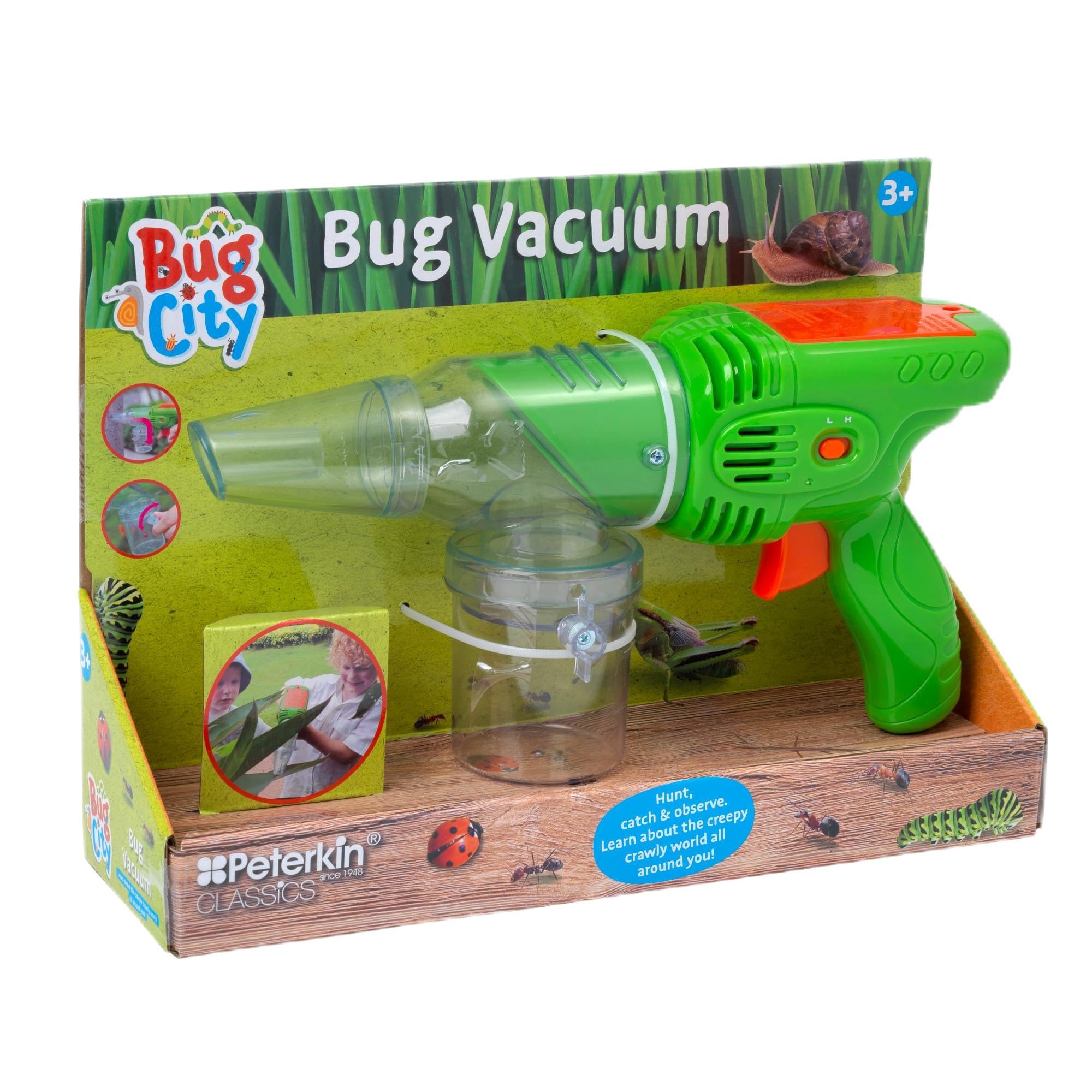 Bug City Bug Vacuum - Catch, Observe & Release Insects with Magnifying Glass 1