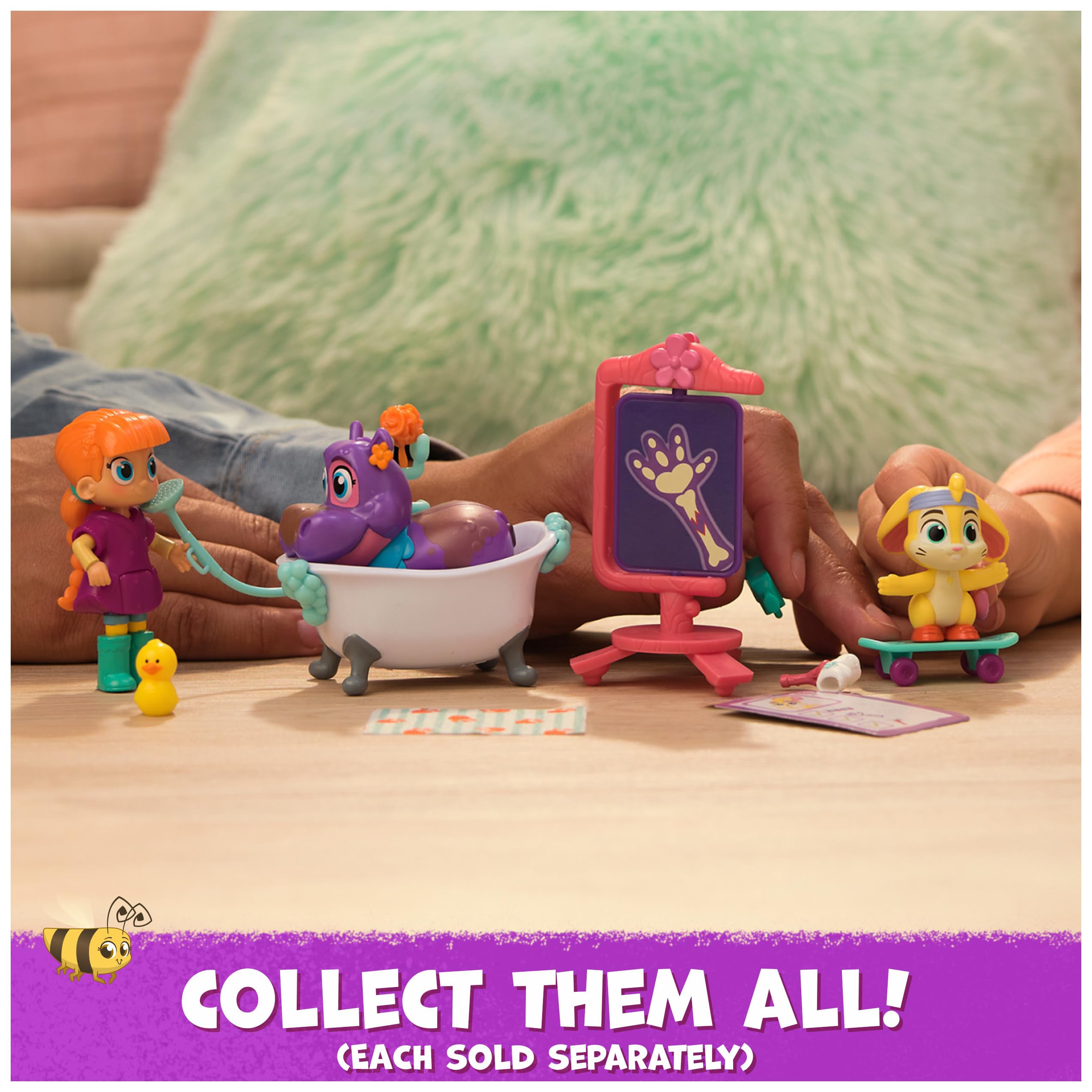 Vida the Vet Zig Zag’s Cast & Care Pack with 2 Figures and 5 Accessories | Ages 3+ 5