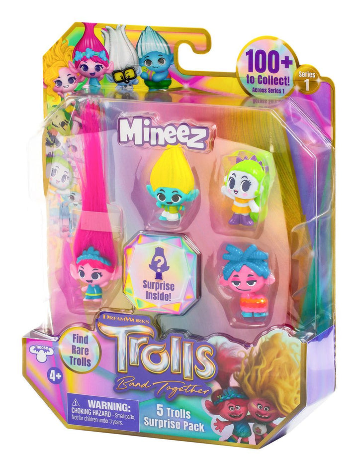 Trolls S1 Mineez - 5 Figure Pack