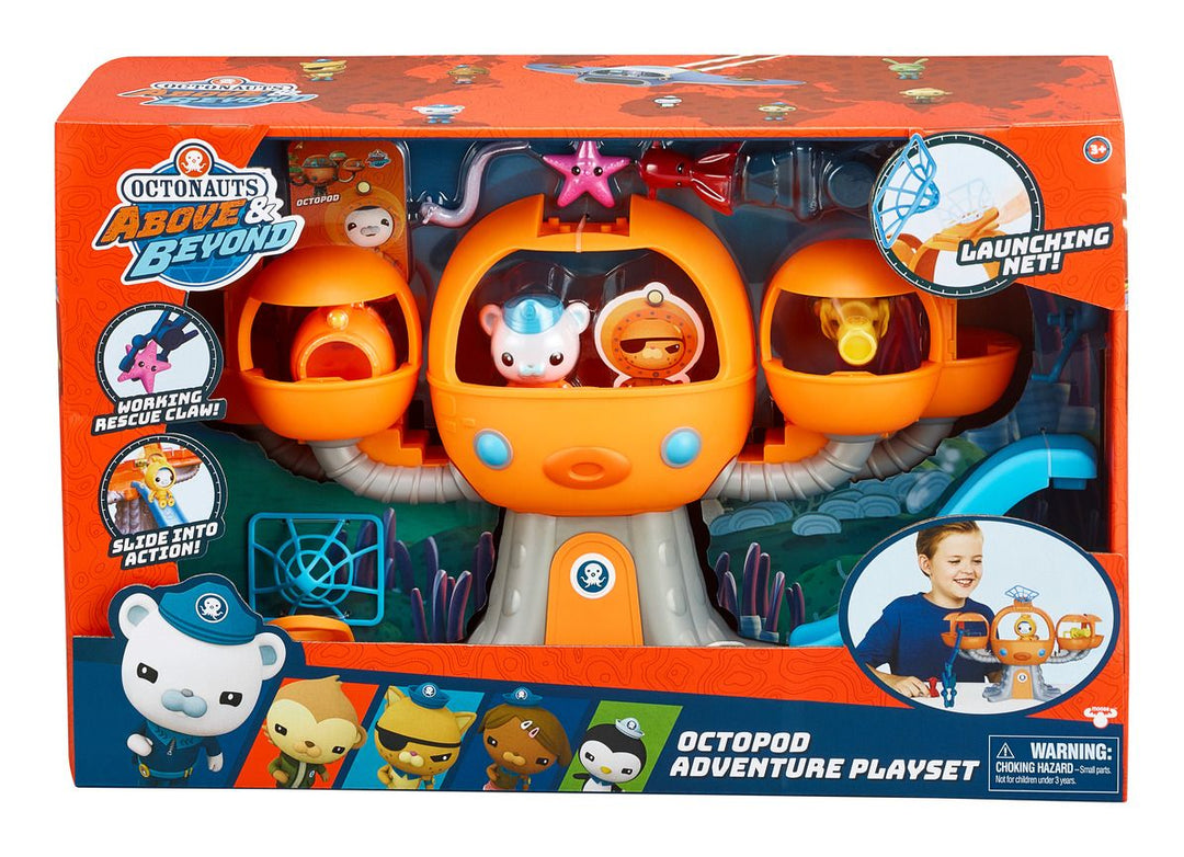 Octonauts Above & Beyond Octopod 6 Piece Playset