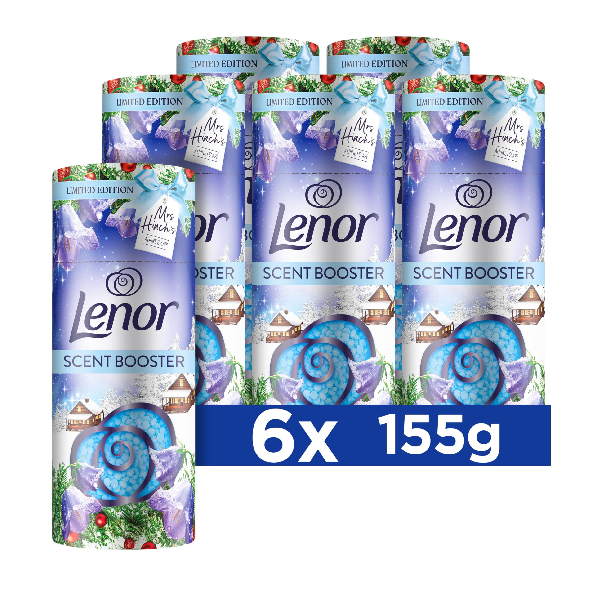 Lenor Bluebells & Wild Berries In-Wash Scent Boosters (6x155g) 5
