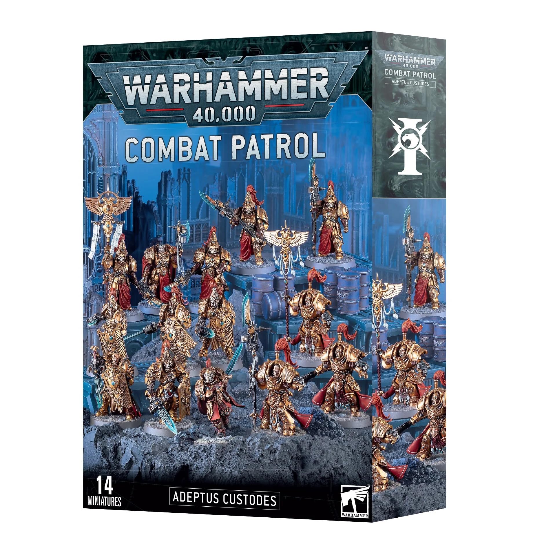 Games Workshop Warhammer 40,000 Combat Patrol: Adeptus Custodes