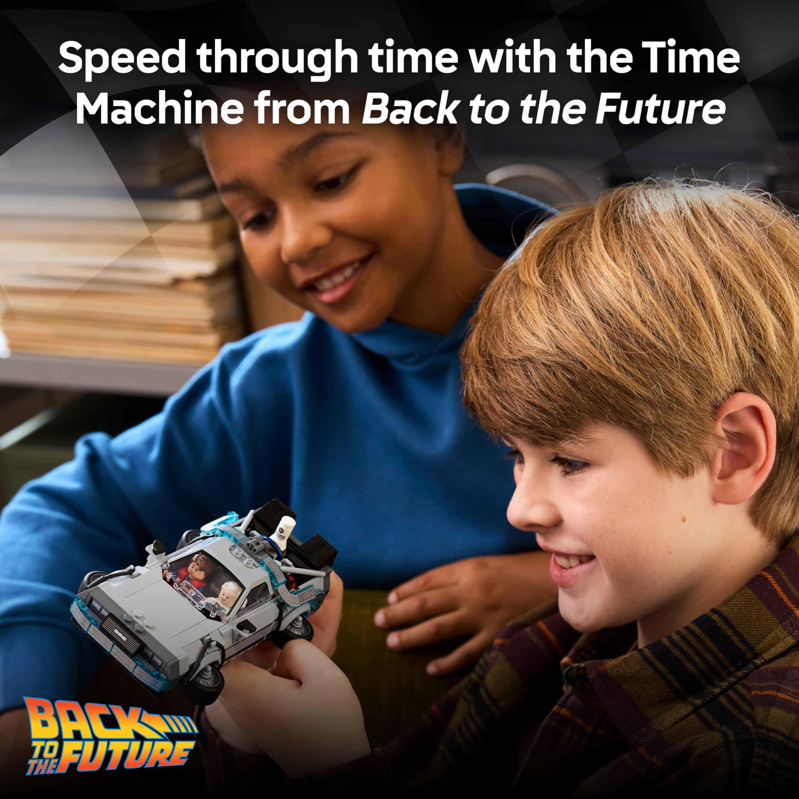 LEGO Speed Champions Time Machine from Back to the Future Building Set for Ages 9+ | Model 77256 2