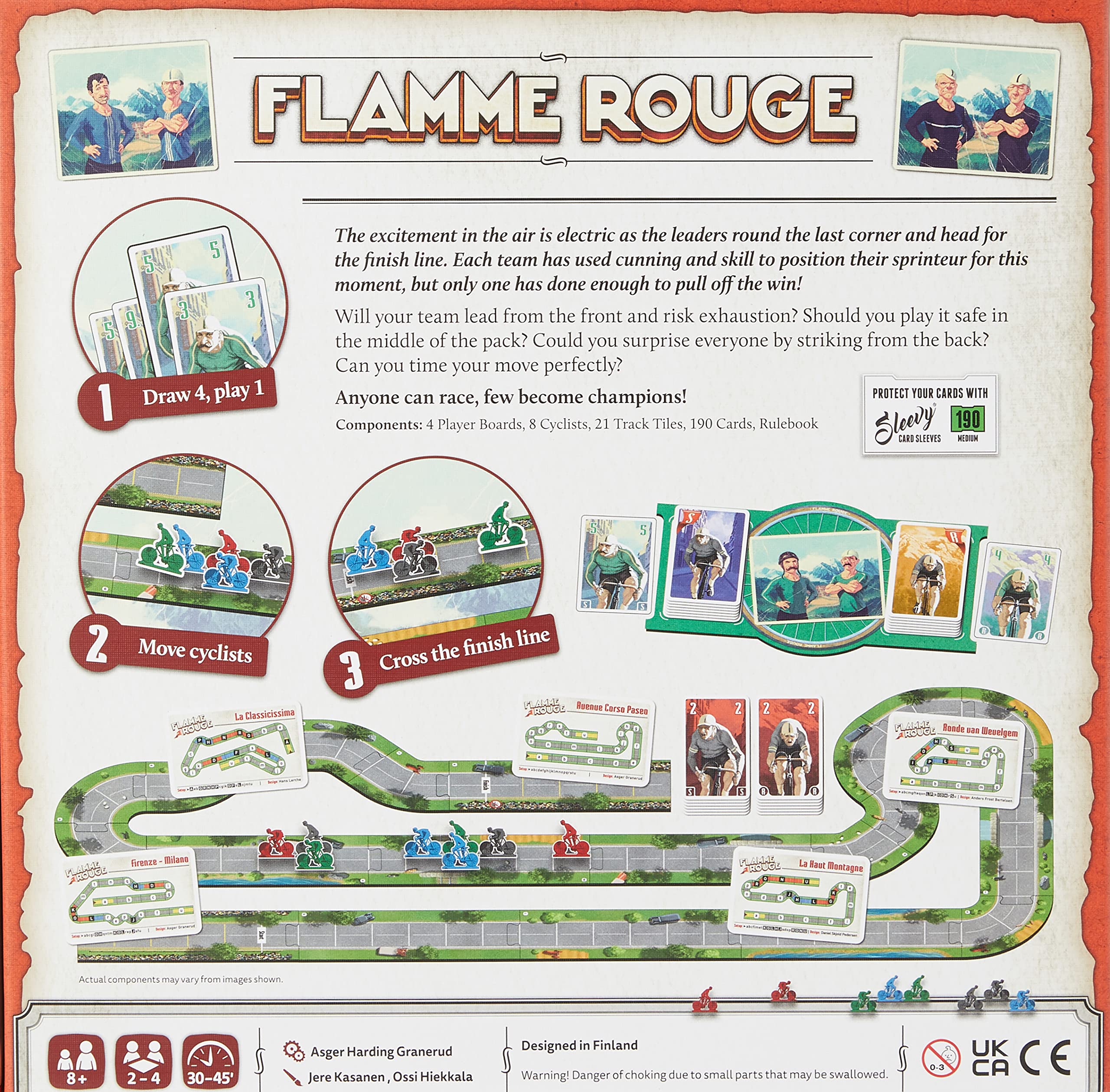 Pegasus Spiele Flamme Rouge Board Game | Ages 8+ | 2-4 Players | 30-45 Min Play Time 2