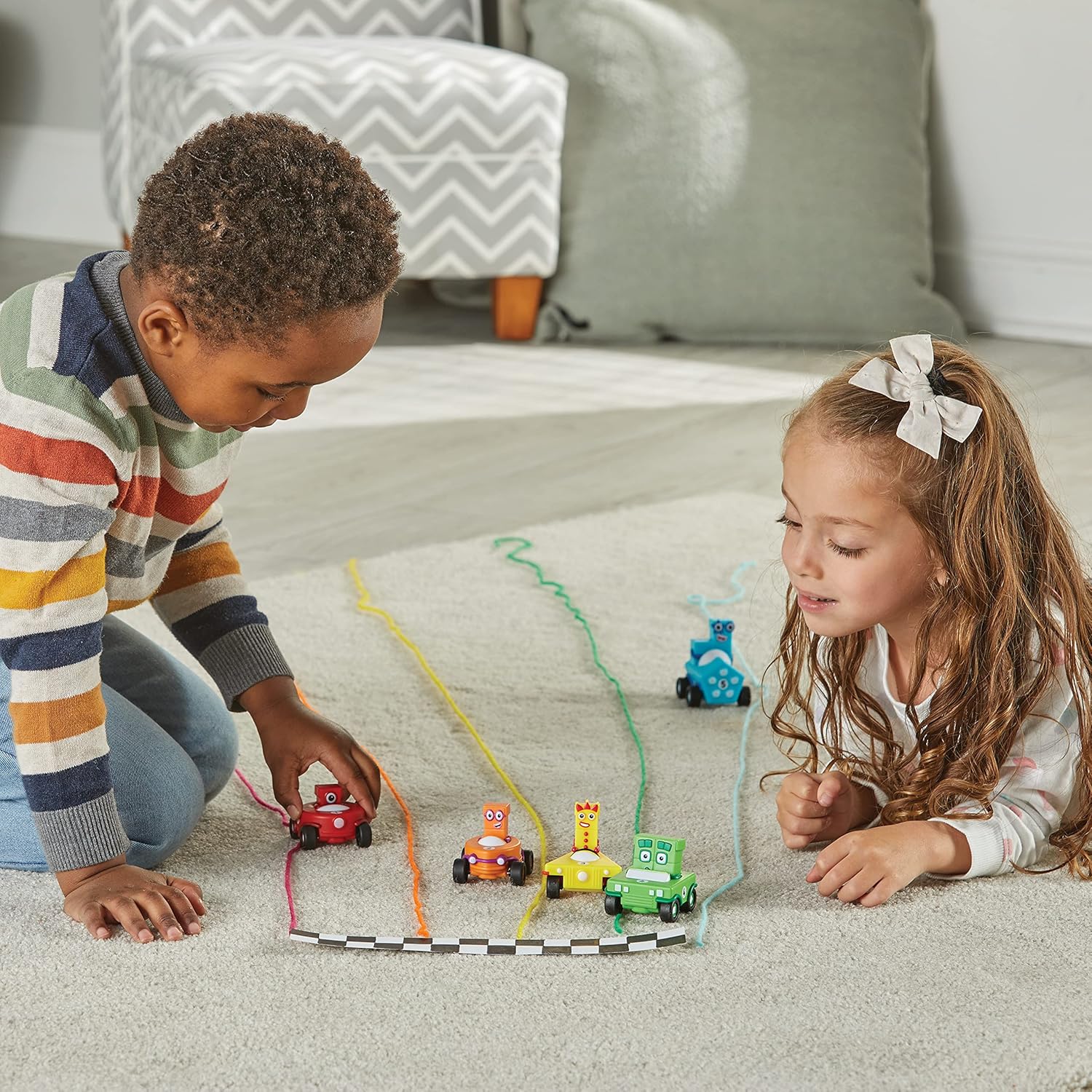 Learning Resources Numberblocks Mini Vehicles Set - 5 Car Pack with Rolling Wheels 9