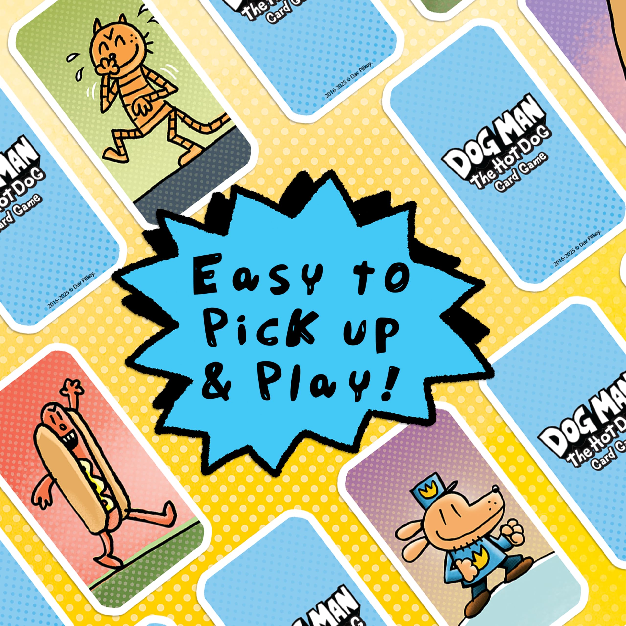 University Games Dog Man The Hot Dog Card Game | 2-4 Players | Ages 5+ 2