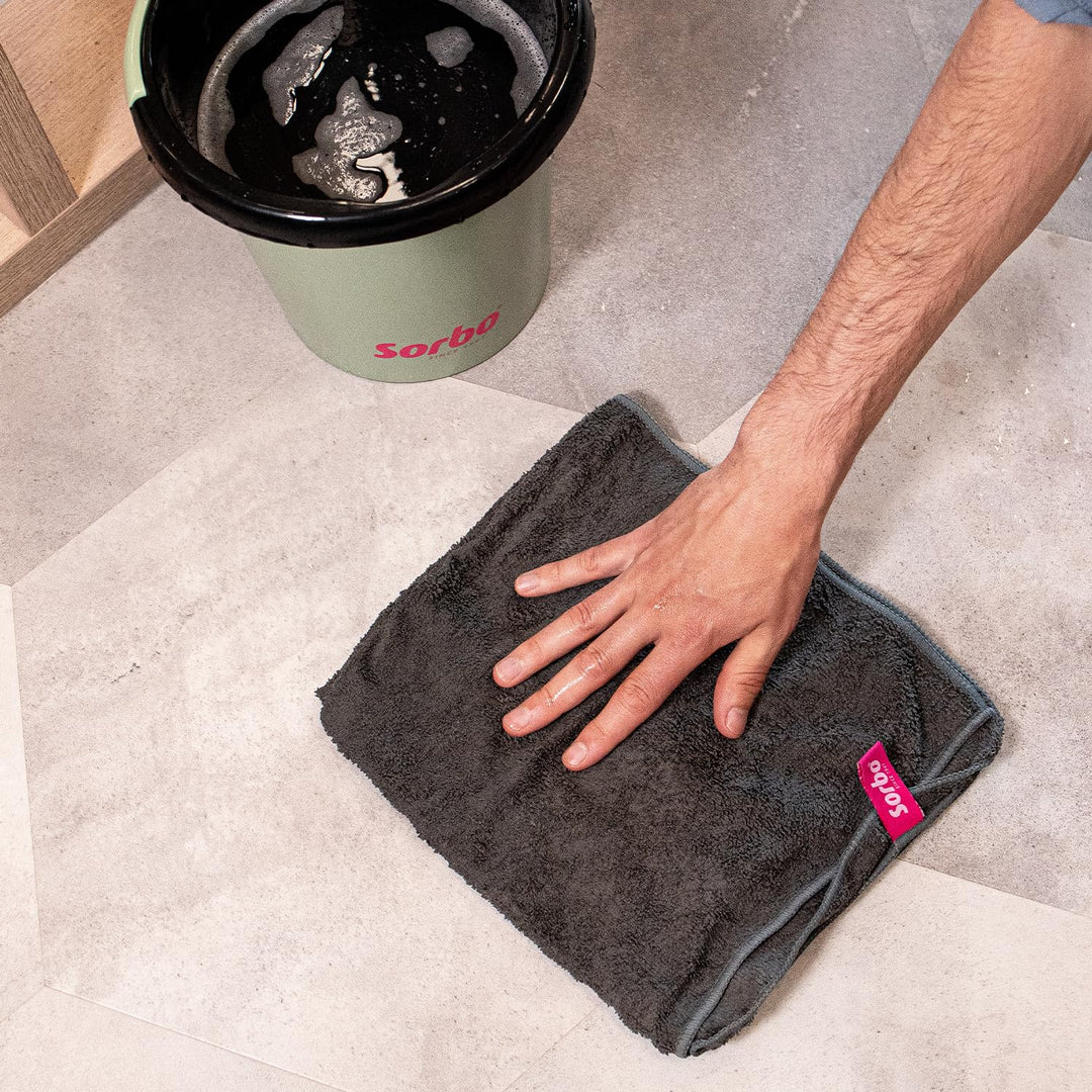 Sorbo - Extra Large Microfibre Cleaning Cloth for Floors, Tiles & Cars