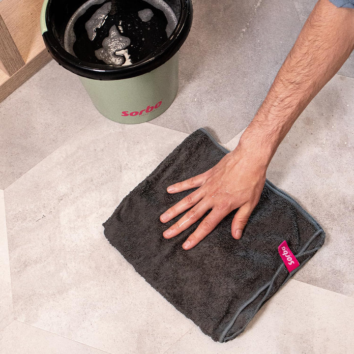Sorbo - Extra Large Microfibre Cleaning Cloth for Floors, Tiles & Cars