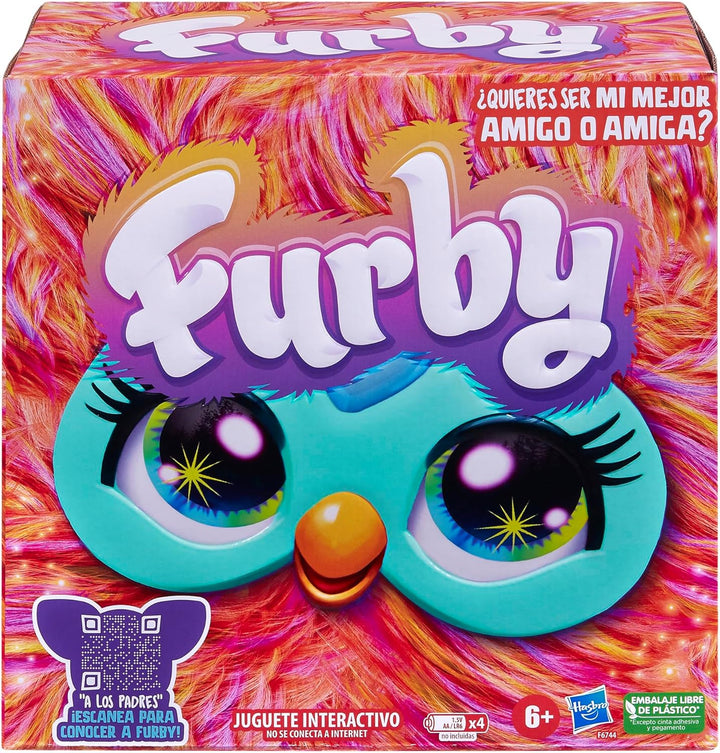 Furby Coral - Interactive Talking & Dancing Toy for Kids 6+