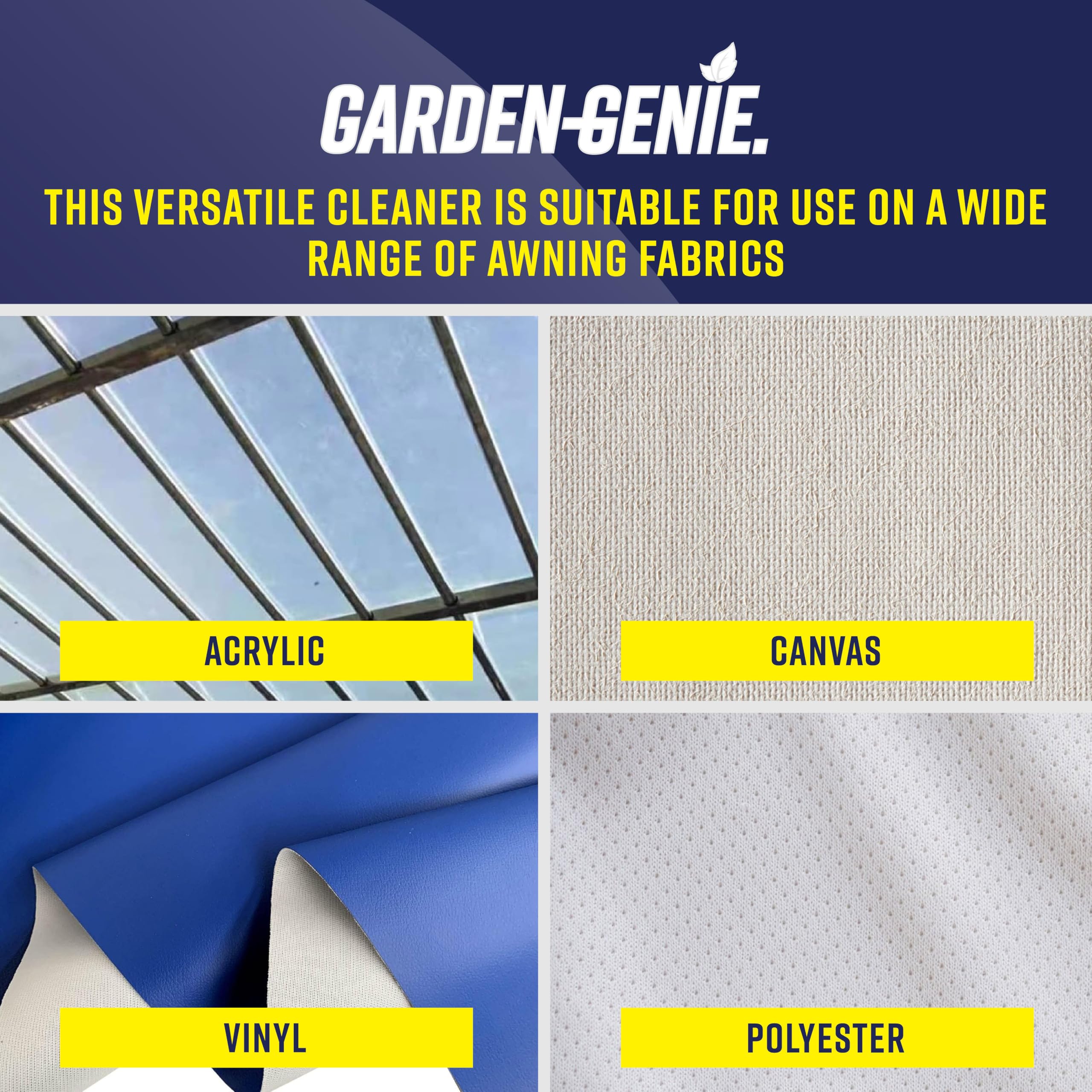 Garden Genie Awning Cleaner - Eliminates Mould & Mildew | 500 ml Liquid 6