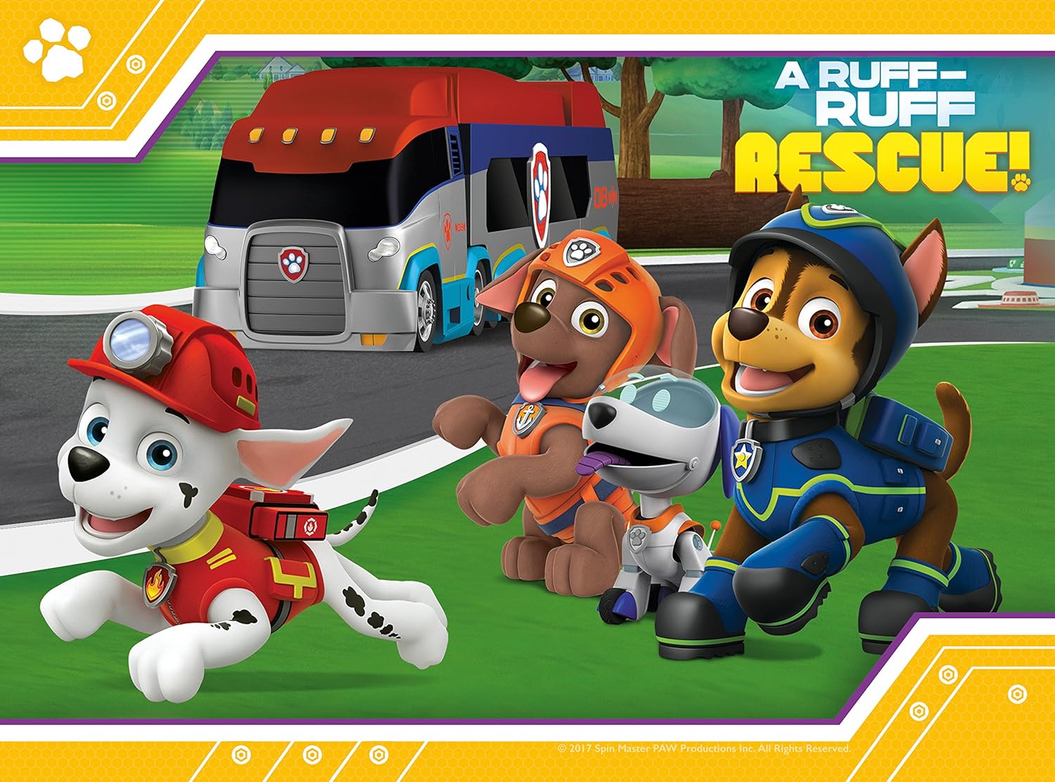 Ravensburger Paw Patrol 4-in-1 Puzzle Set - 12, 16, 20, 24 Piece Jigsaw Puzzles for Kids 3+ 7
