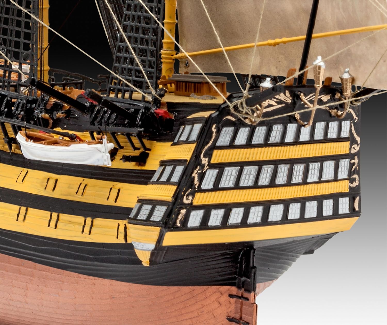 Revell H.M.S. Victory Model Kit - 269-Piece Building Set for Ages 10+ 10