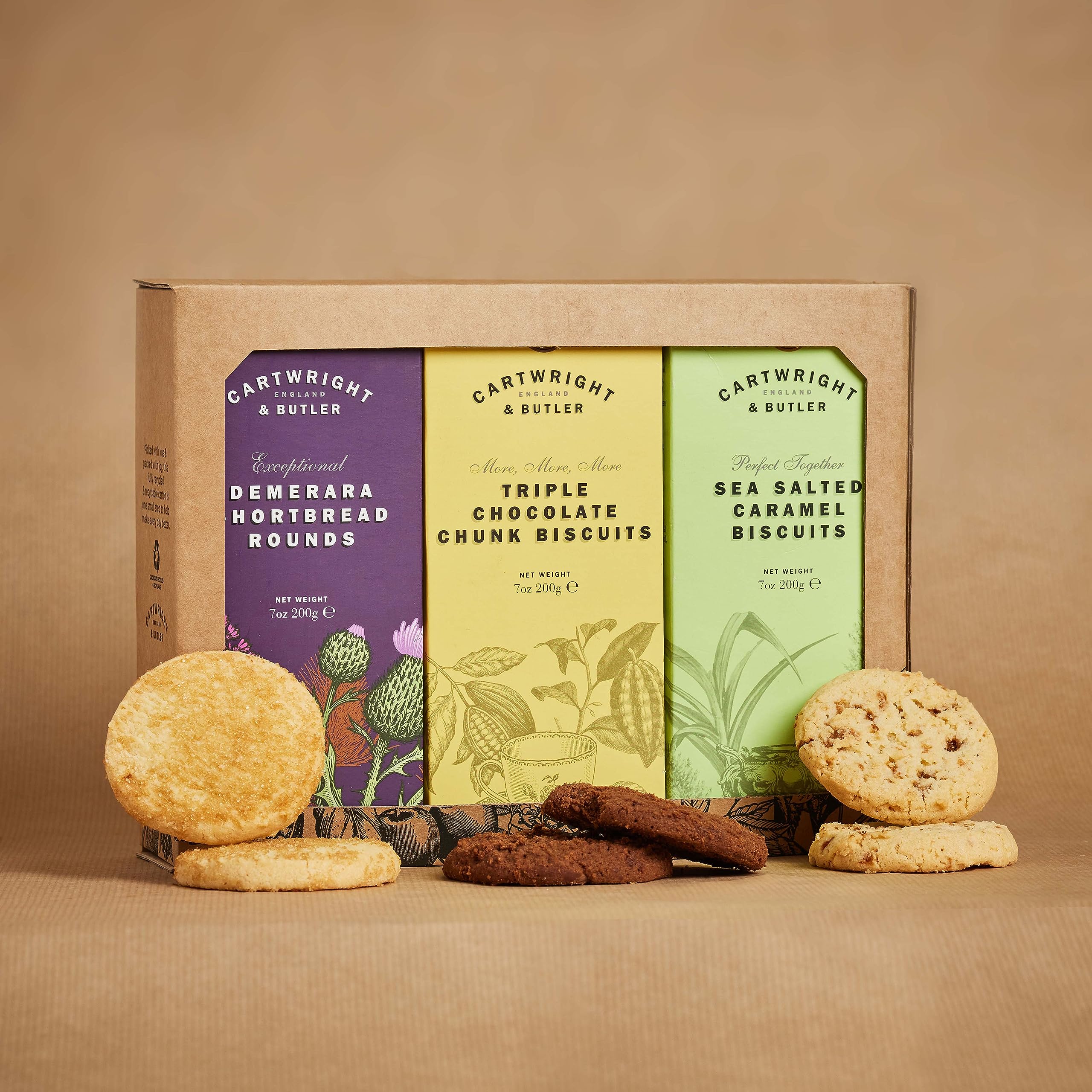 Cartwright & Butler - Trio of Biscuits Gift Set