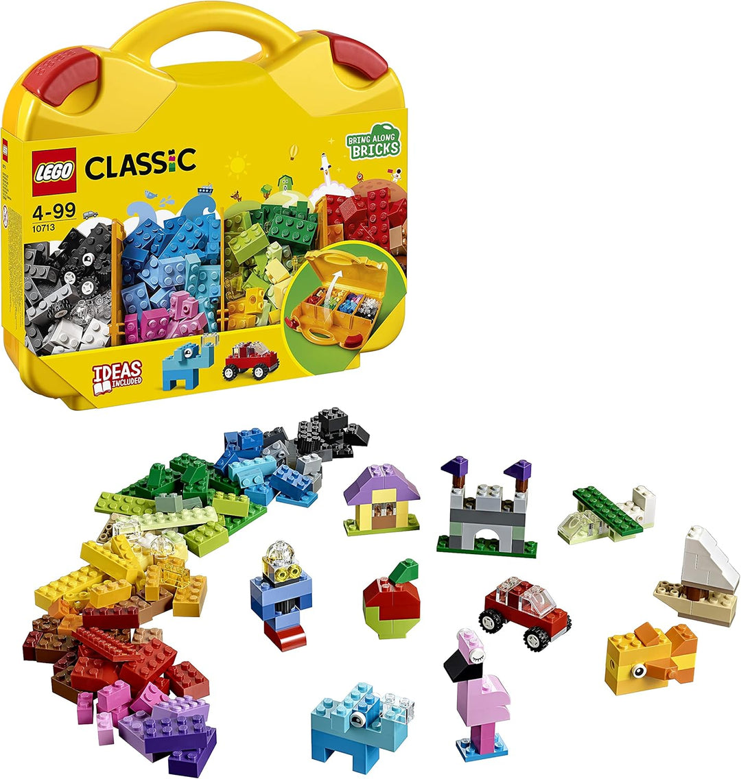 LEGO Classic Creative Suitcase 10713 - Portable Building Set for Kids Ages 4+
