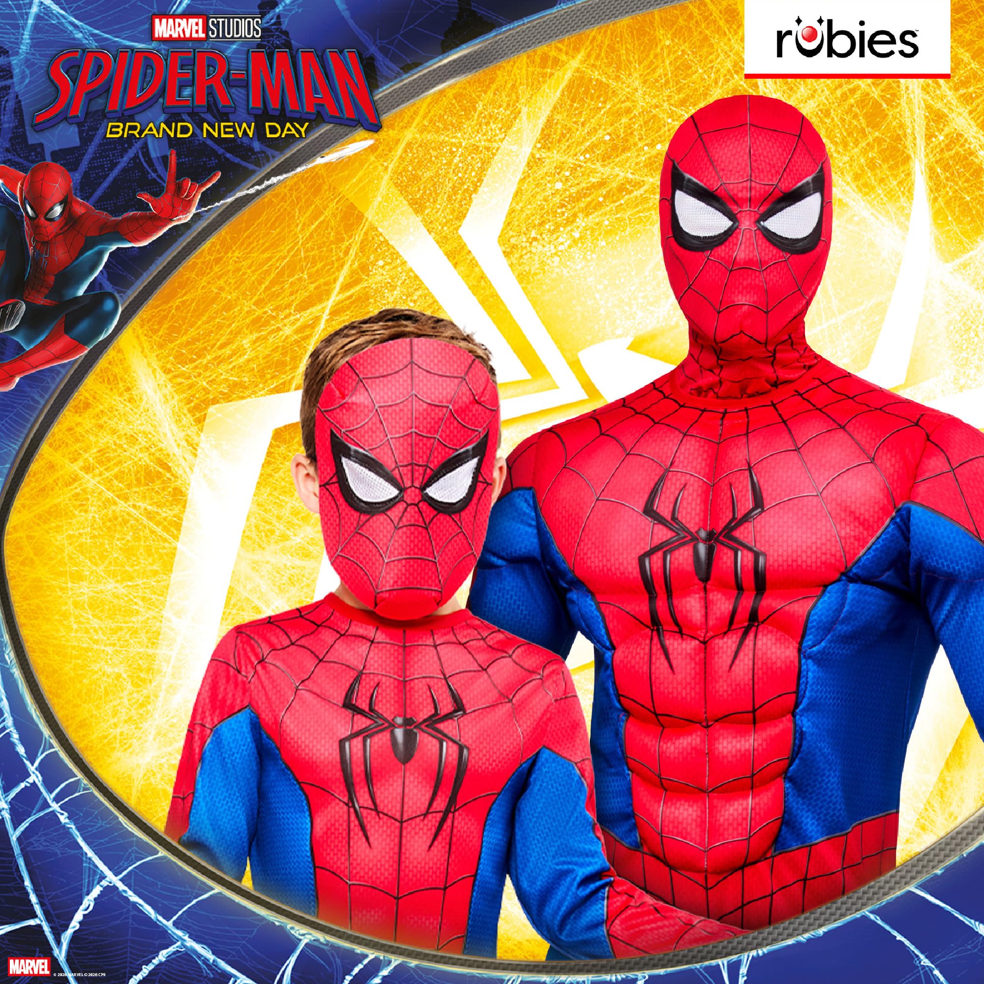 Rubies Spider-Man Brand New Day Deluxe Costume - Adult Small 5