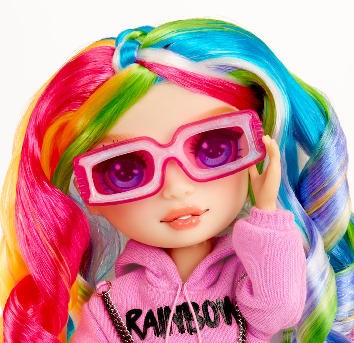 Rainbow High Creative Crystals Amaya - 28 cm Fashion Doll with DIY Crystal Accessory Kit