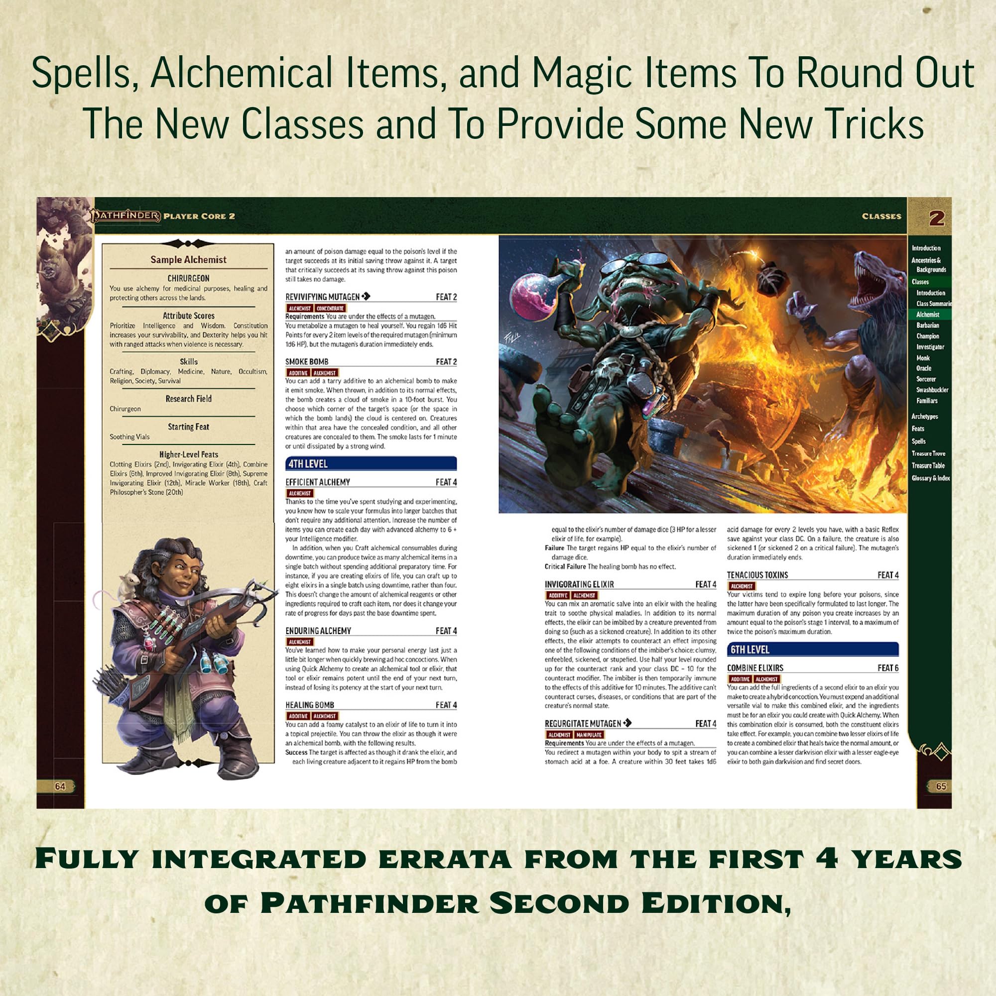 Paizo Pathfinder RPG: Player Core 2 (P2) Hardcover Rulebook | 320 Pages | English 6
