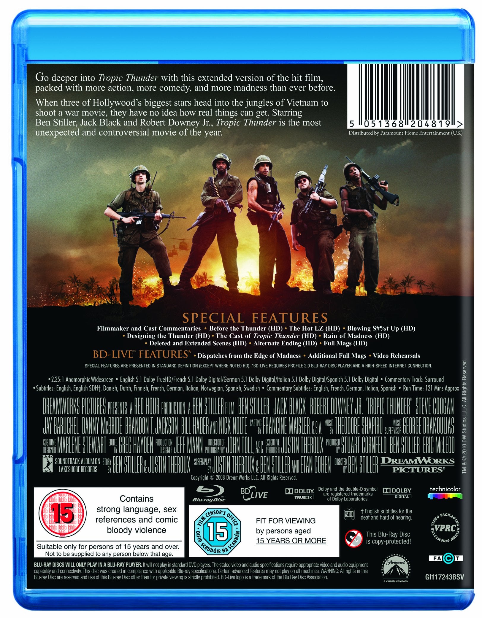 Tropic Thunder [Blu-ray] 2