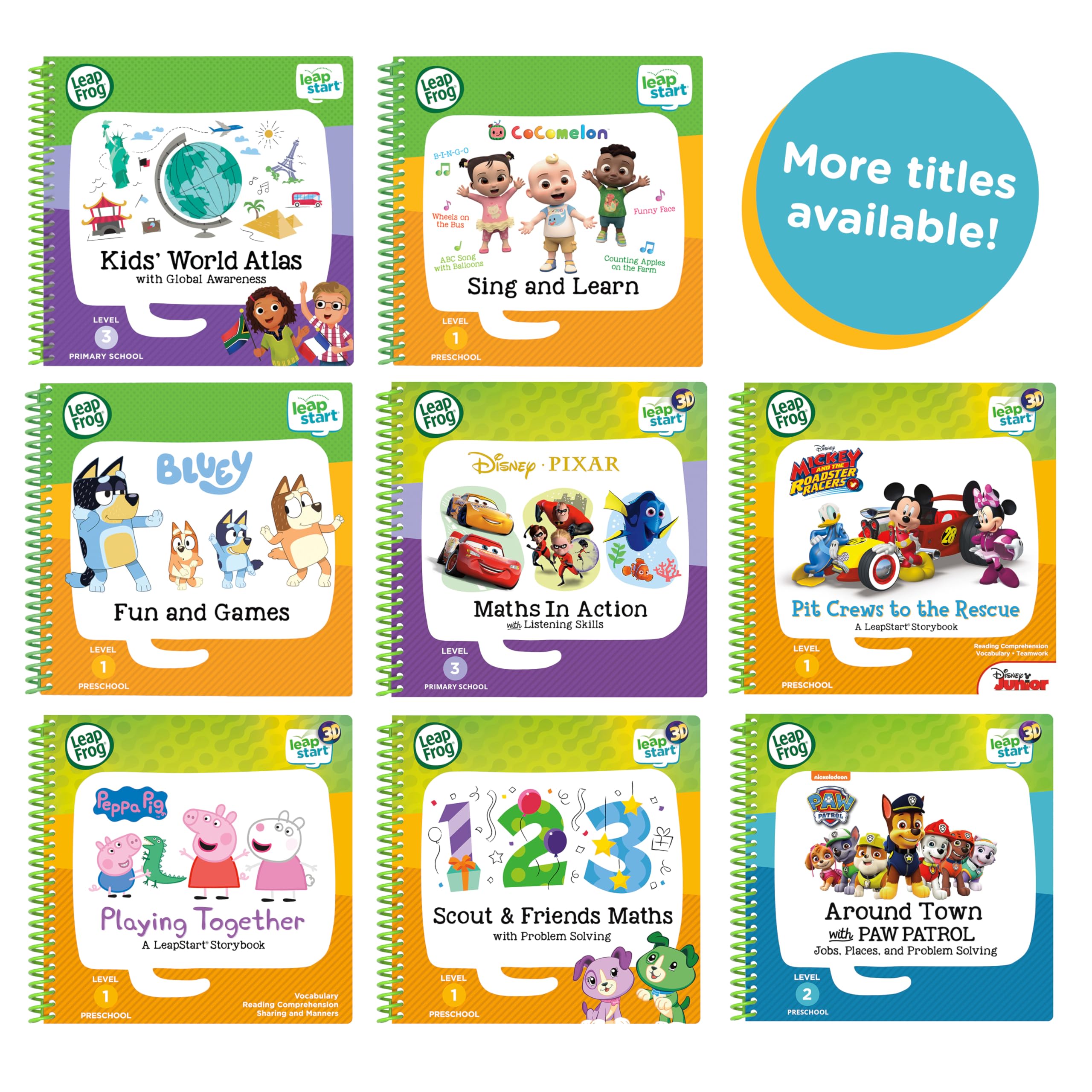 LeapFrog Read & Write 3D Activity Book for LeapStart Systems | Ages 3-6 | 40 Activities 4