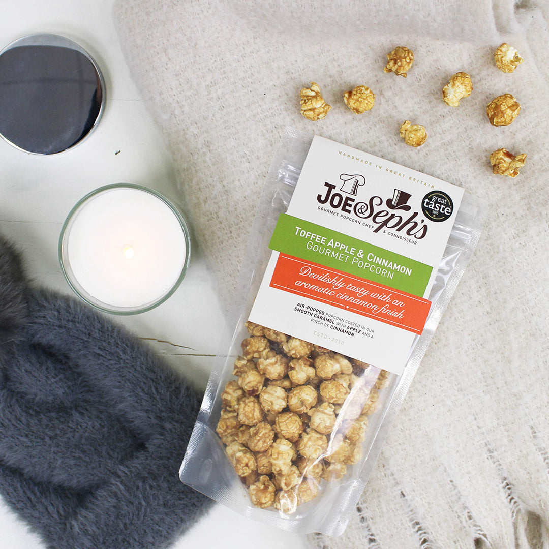 Joe & Seph's Movie Night In Box - Gourmet Popcorn & Chocolate Bites Gift Set (500g)